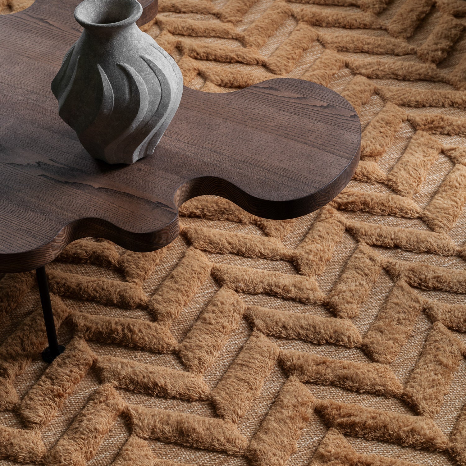 DEVON coffee table ash wood