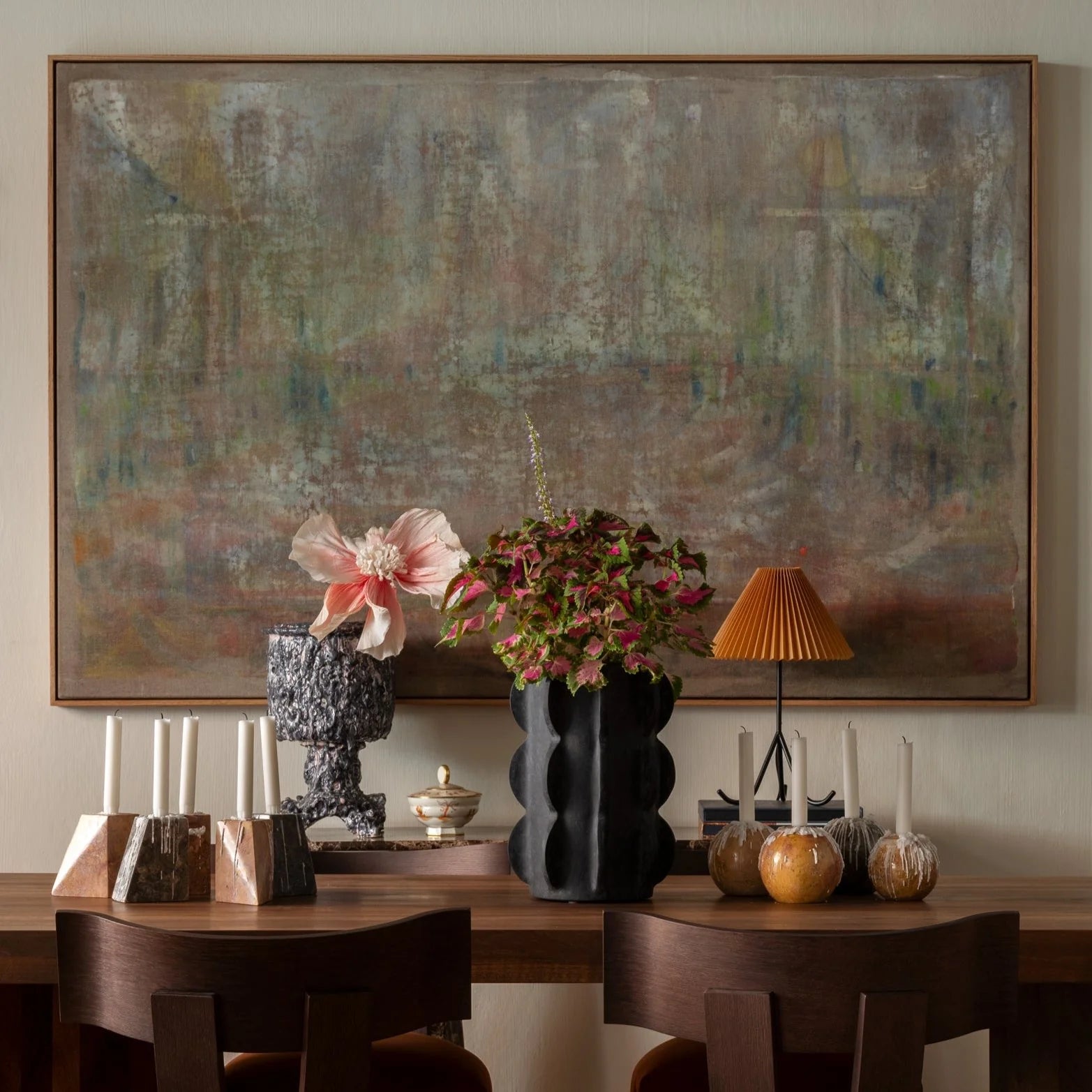 ARCISSIMO vase black ceramic