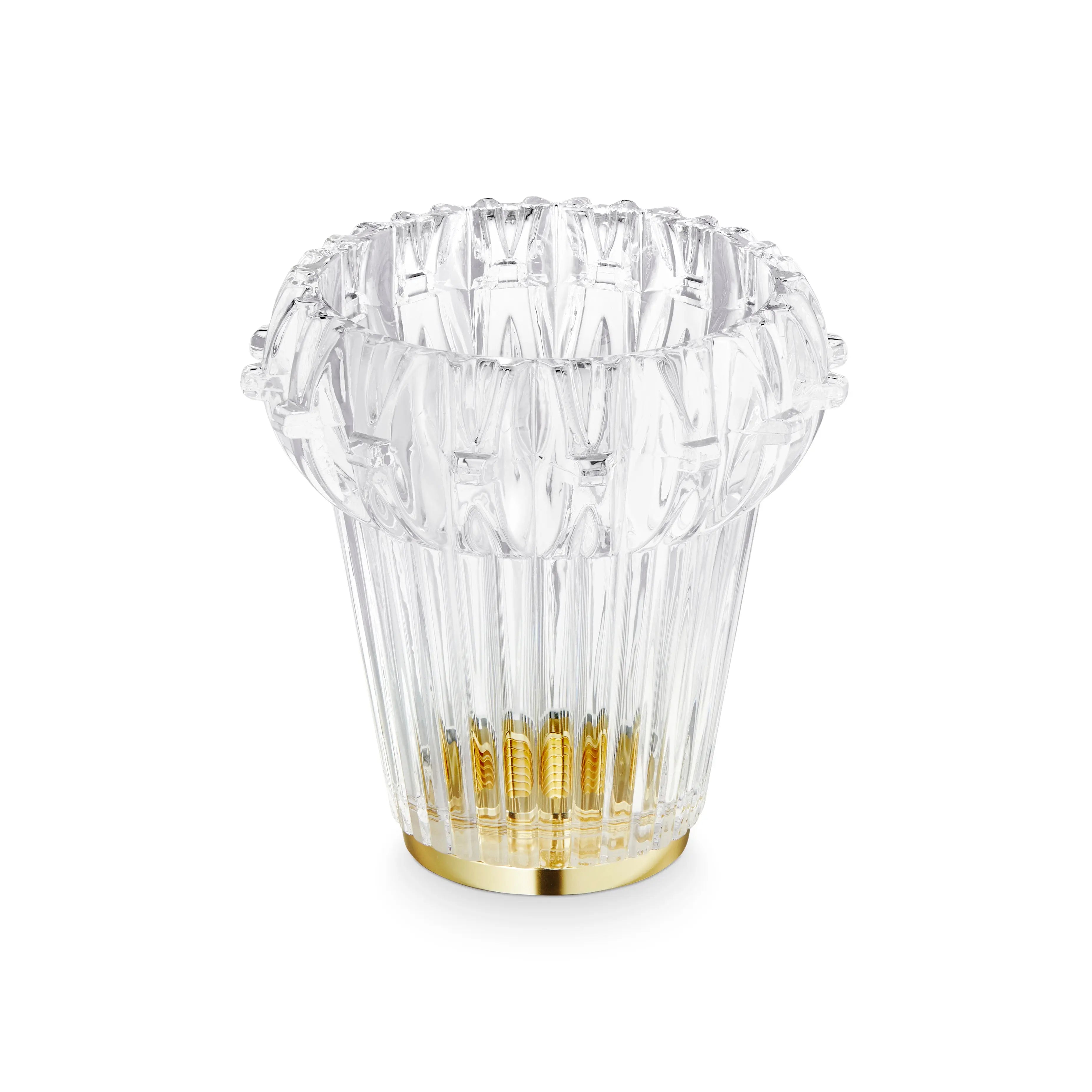 Kinkiet NEW WAVE OPTIC bursztynowy transparentny – lampa ścienna