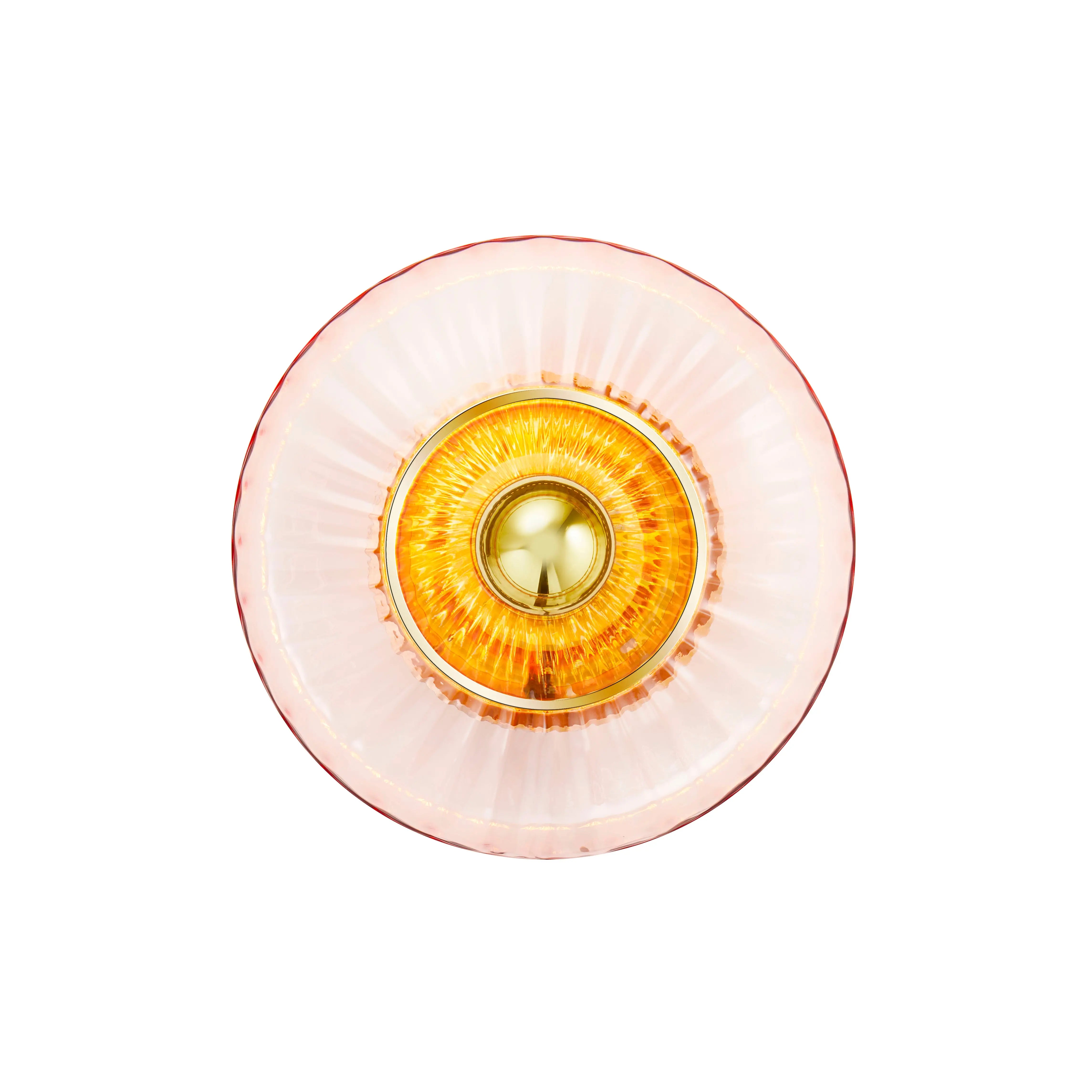 Kinkiet NEW WAVE OPTIC różowe szkło – lampa ścienna