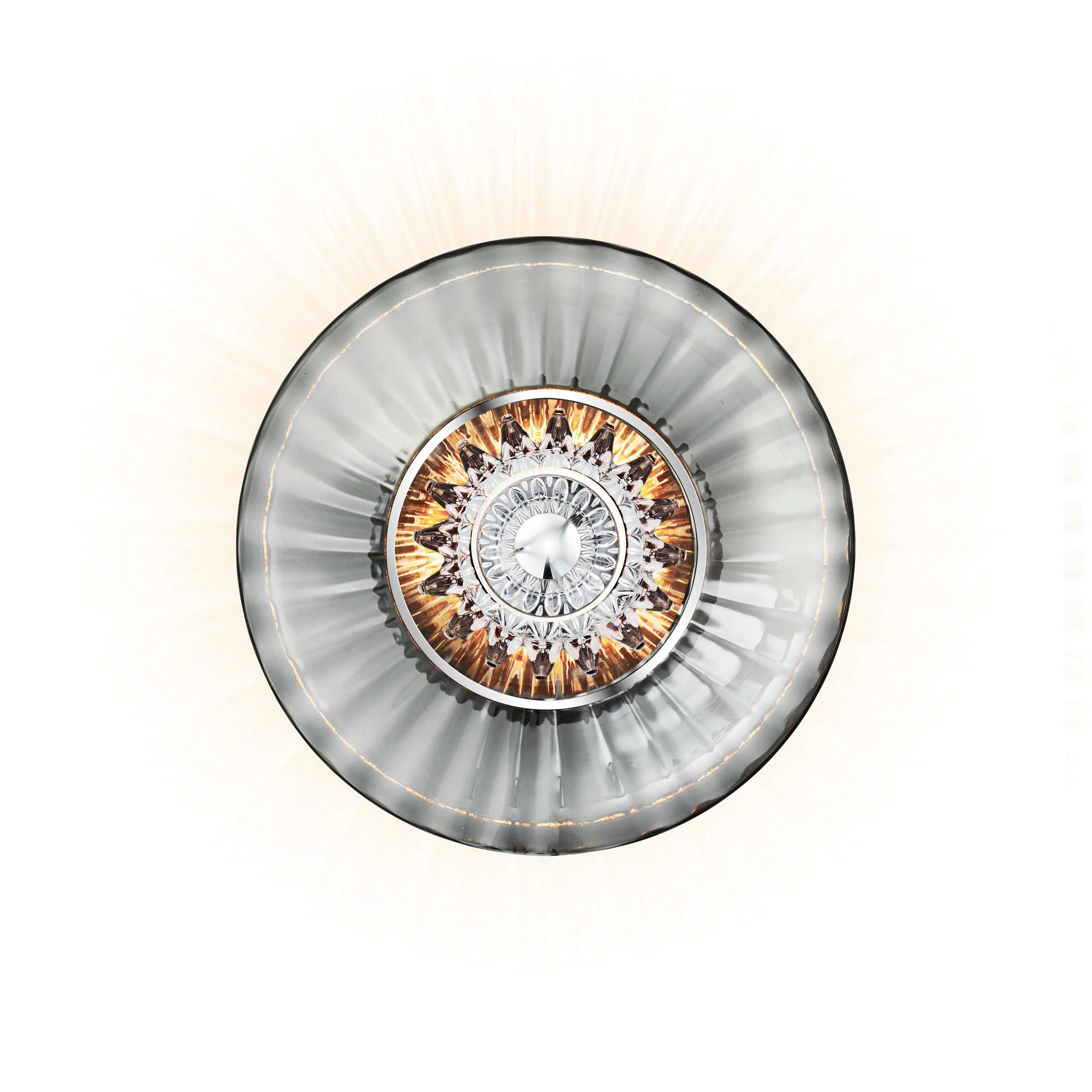 Kinkiet NEW WAVE OPTIC dymione szkło na ścianę – Design By Us