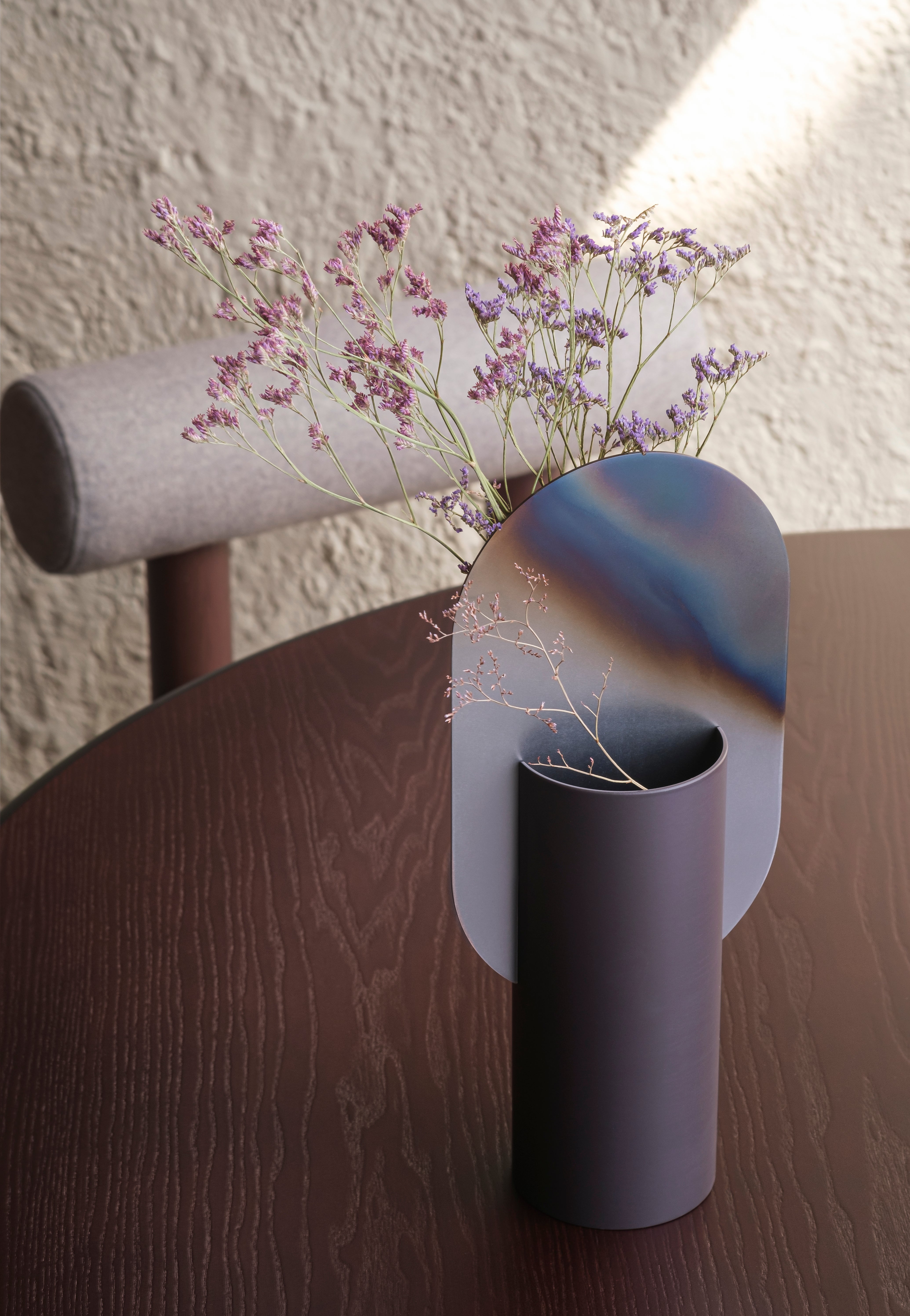 Oval Table PAUL Brown Ash Wood