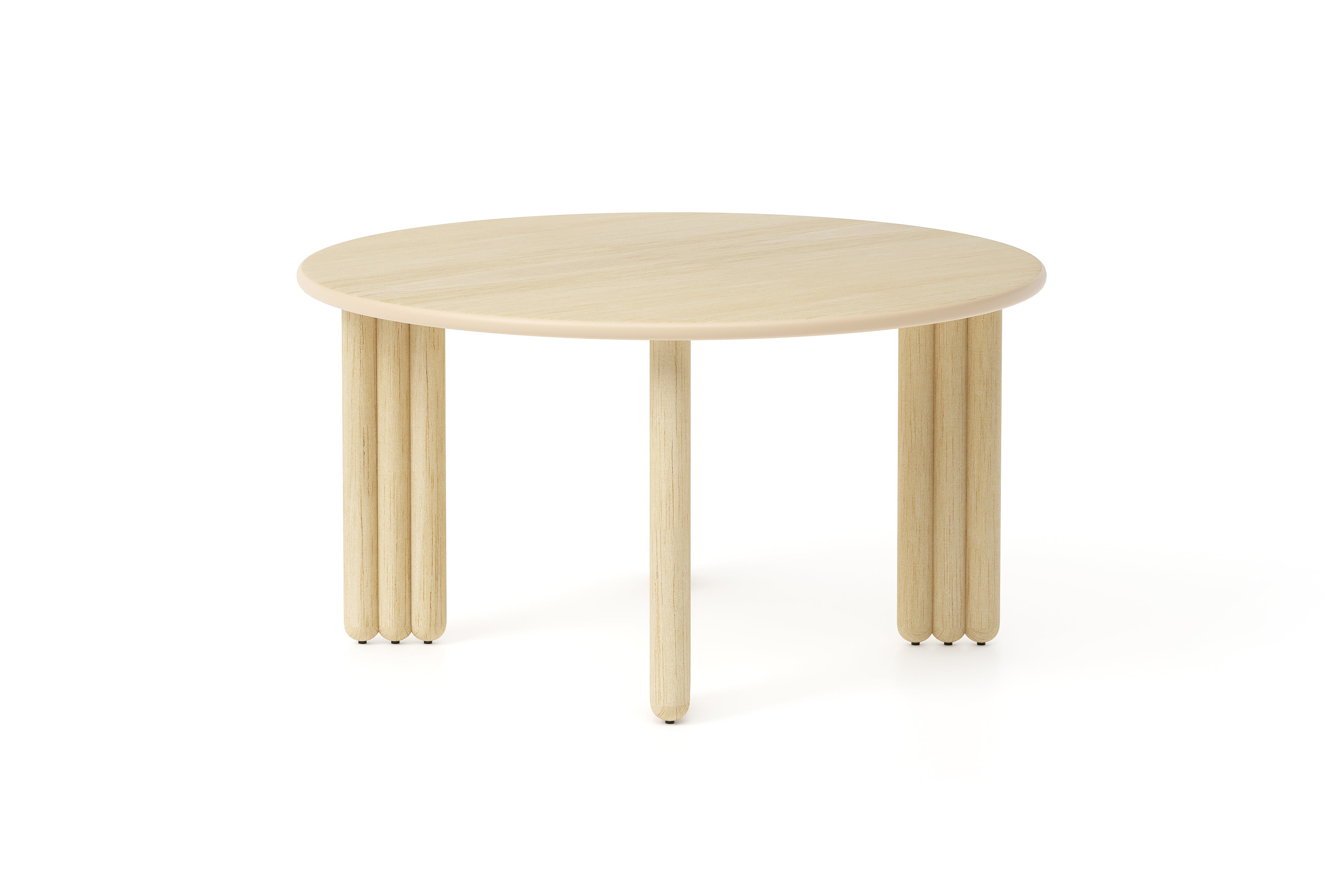 Round Table FLOCK natural ash wood