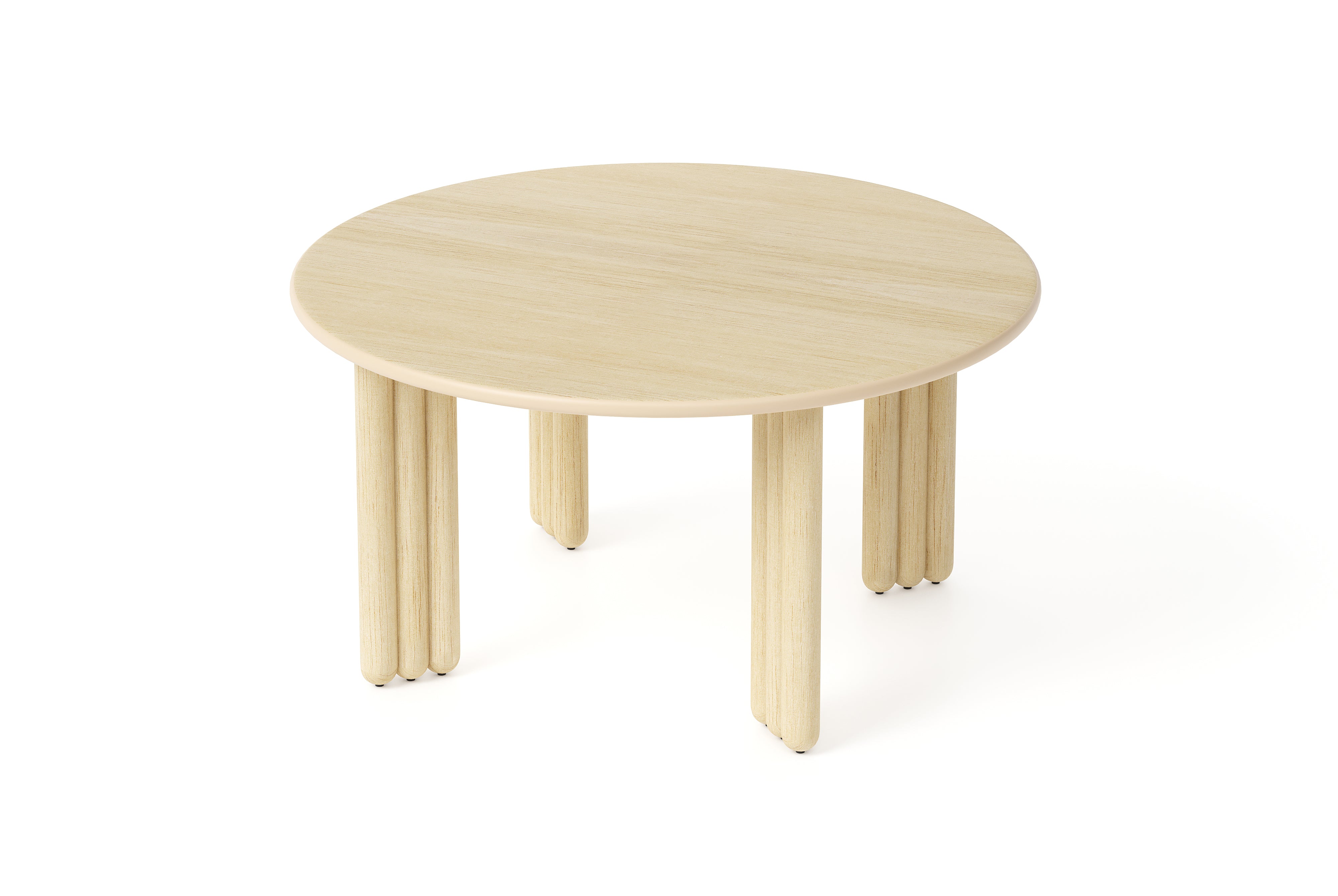 Round Table FLOCK natural ash wood