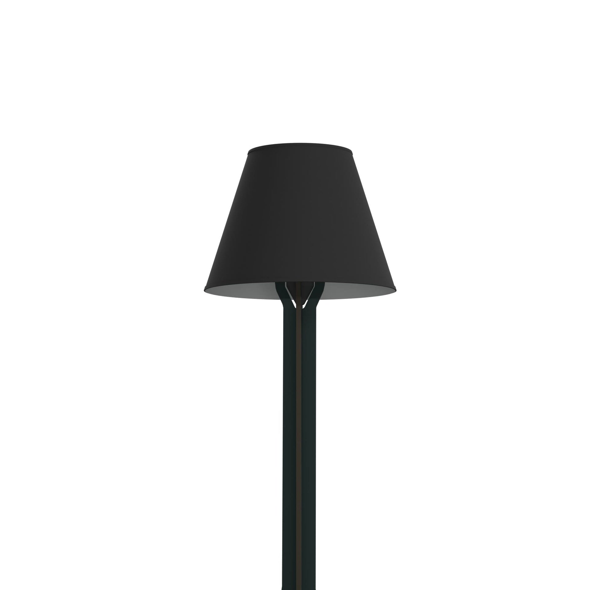 Console with lamp DIVA LUCIA dark green