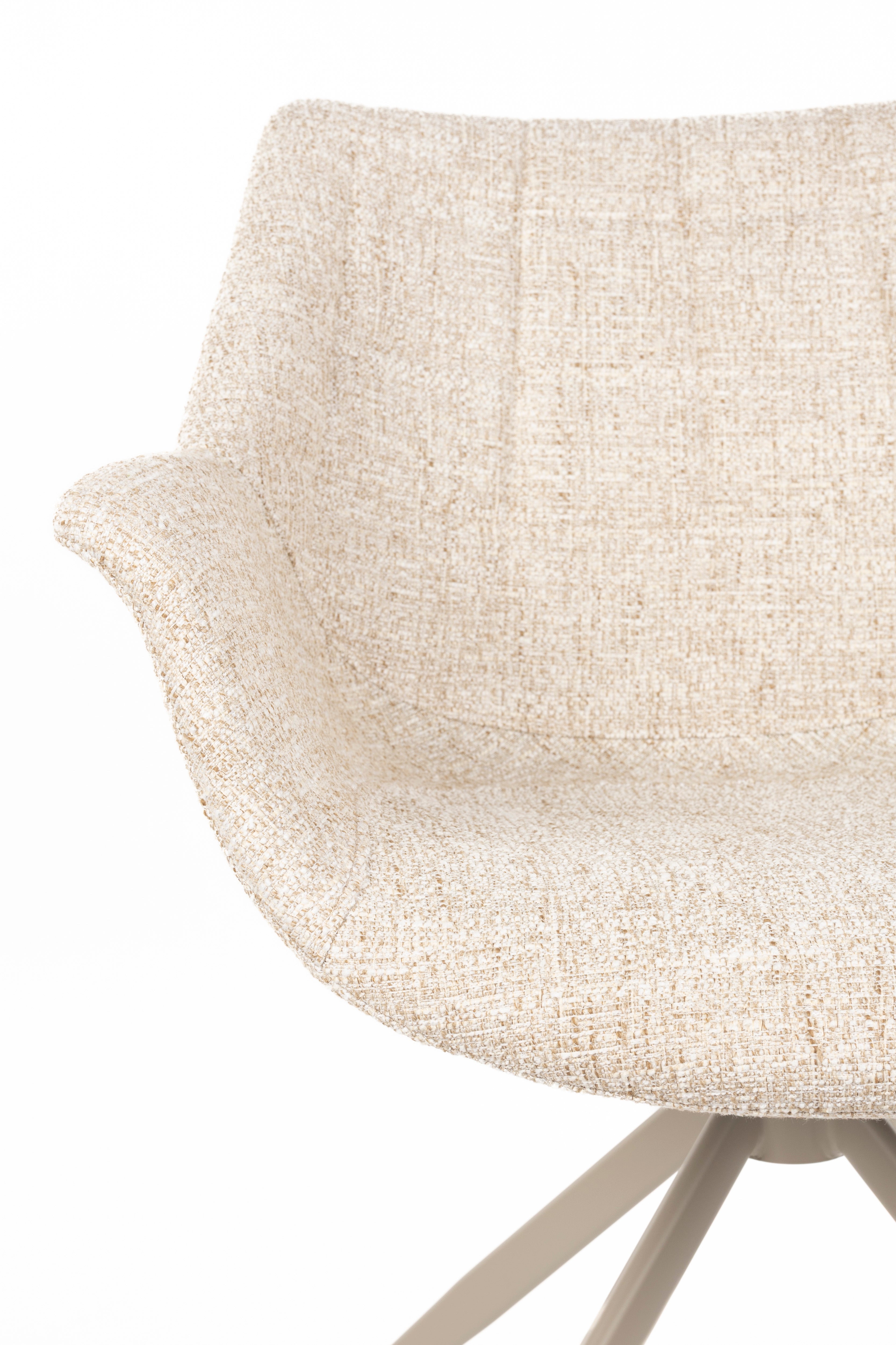 Doulton Beige Swivel Chair