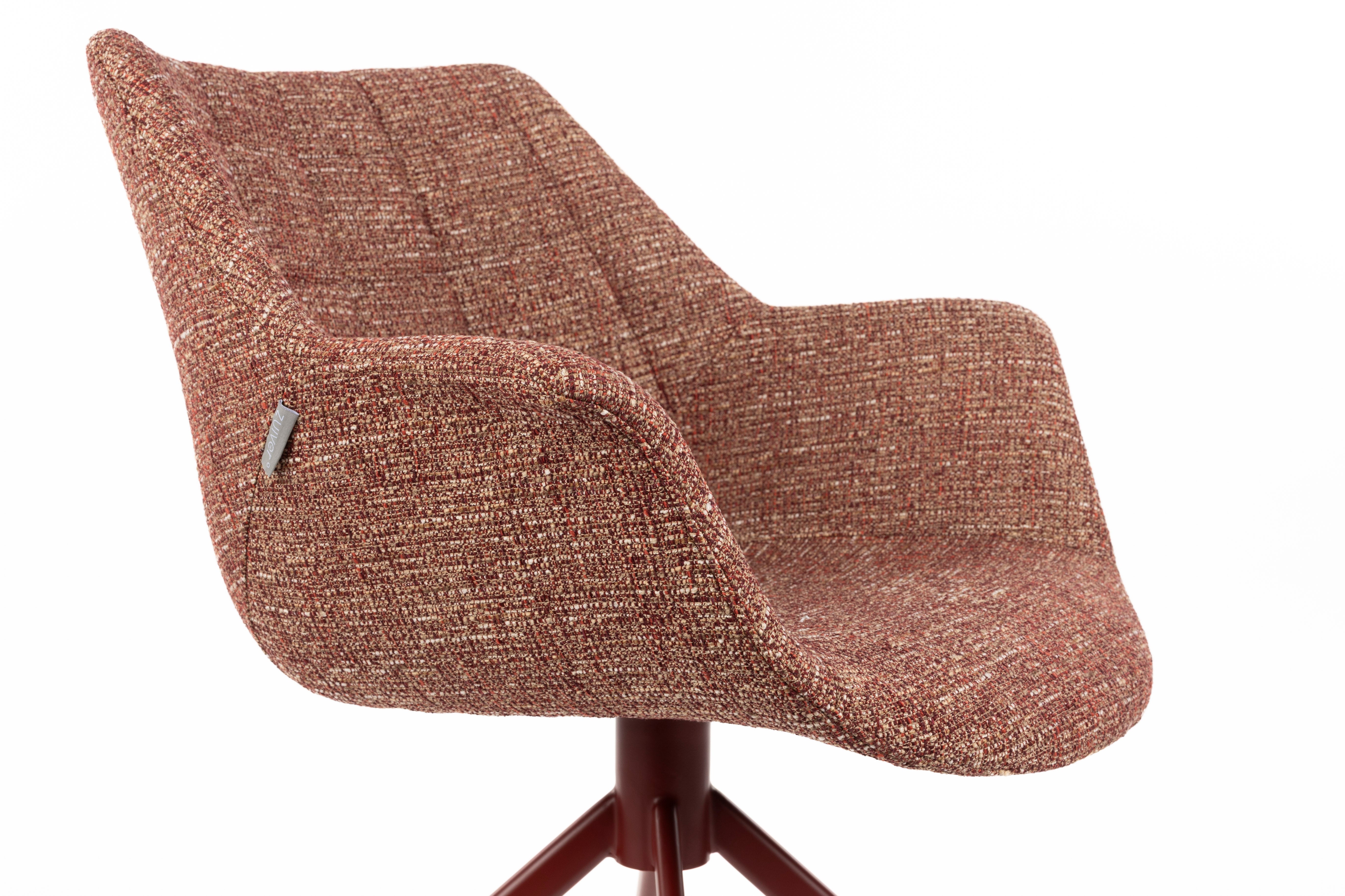 Doulton Burgundy Swivel Chair
