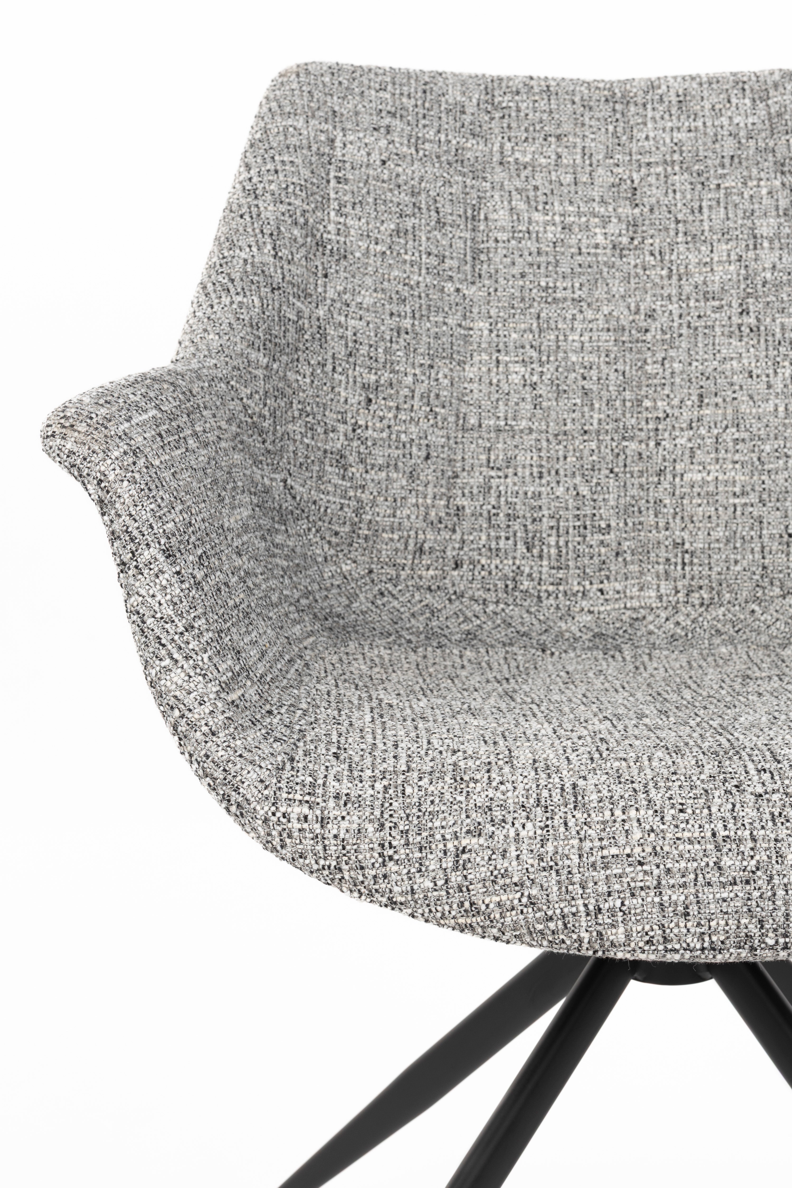 Doulton Gray Swivel Chair