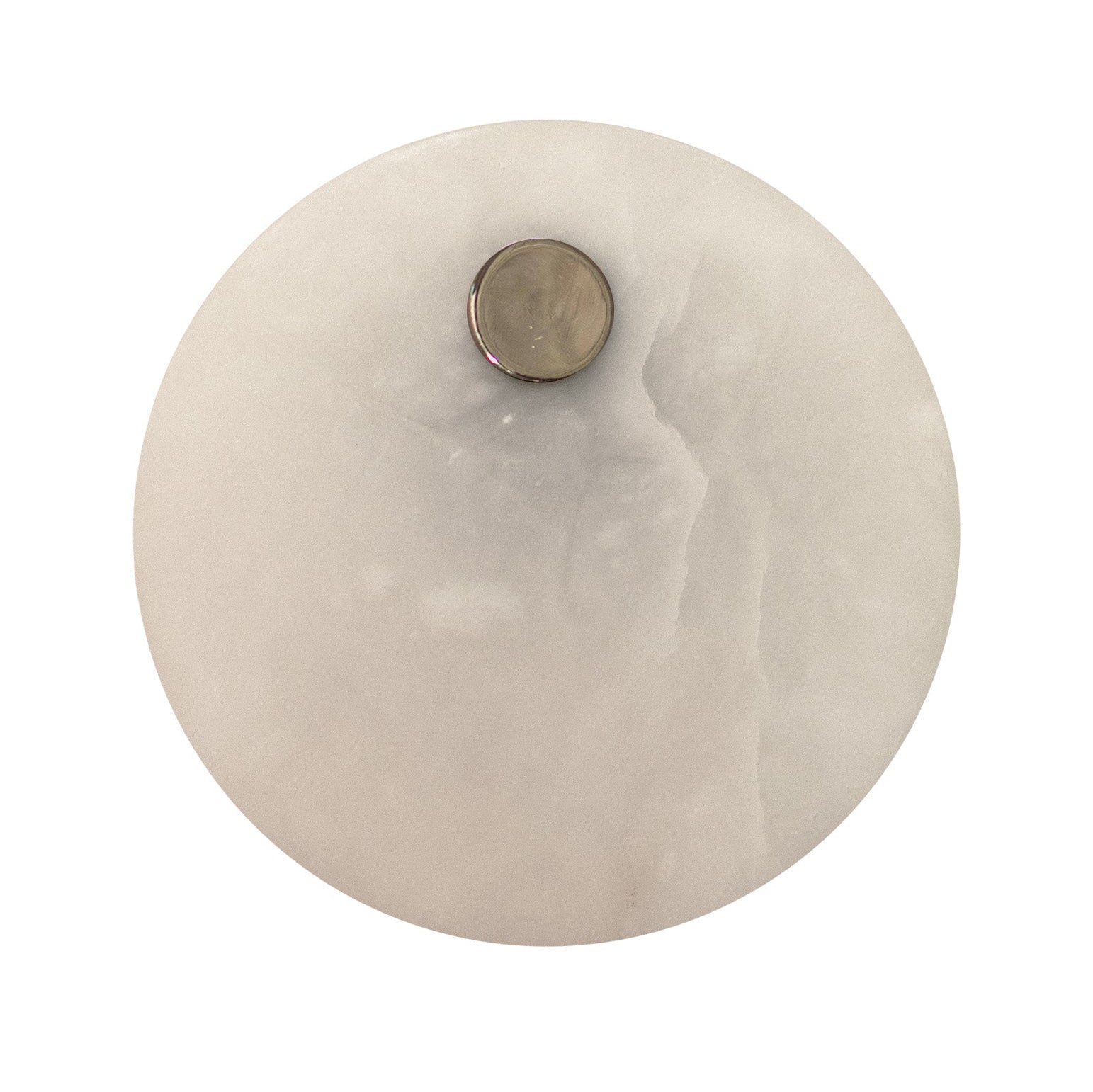 Wandleuchte alabastrowa EOS Nickel