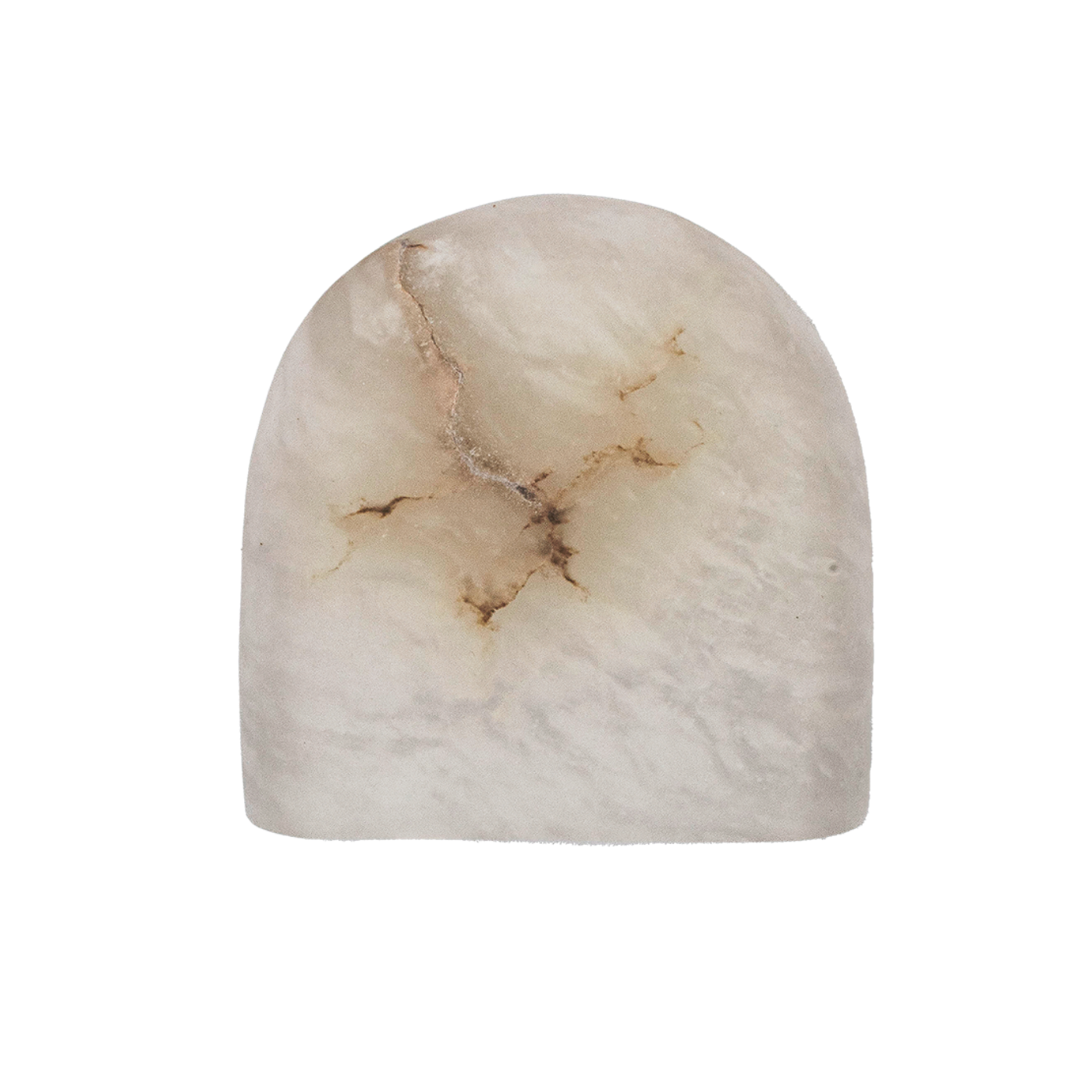 TAYGETA Alabaster Wall Sconce with Patterned Finish