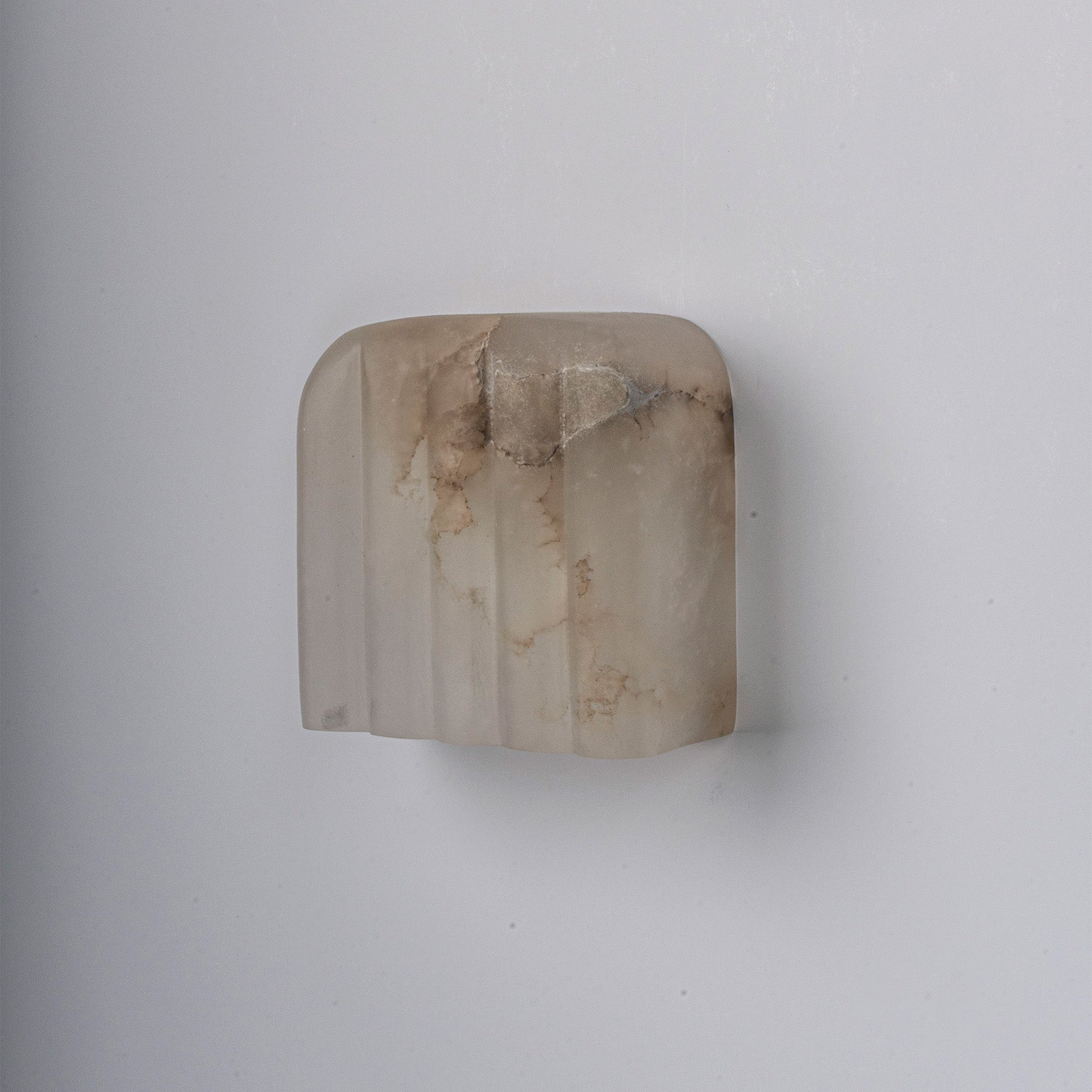 MEROPE Alabaster Wall Sconce with Patterned Finish