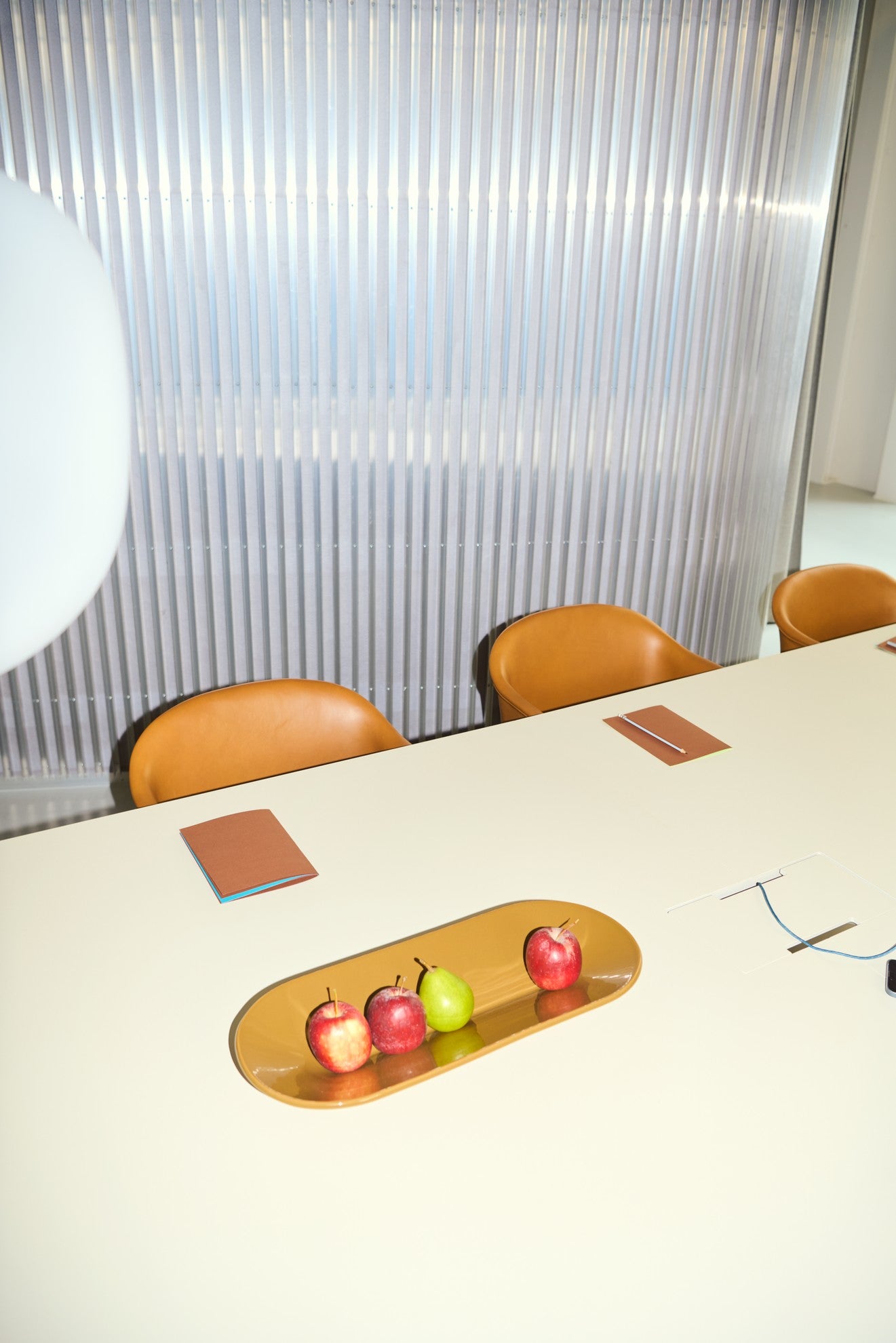 RIME orange pendant lamp
