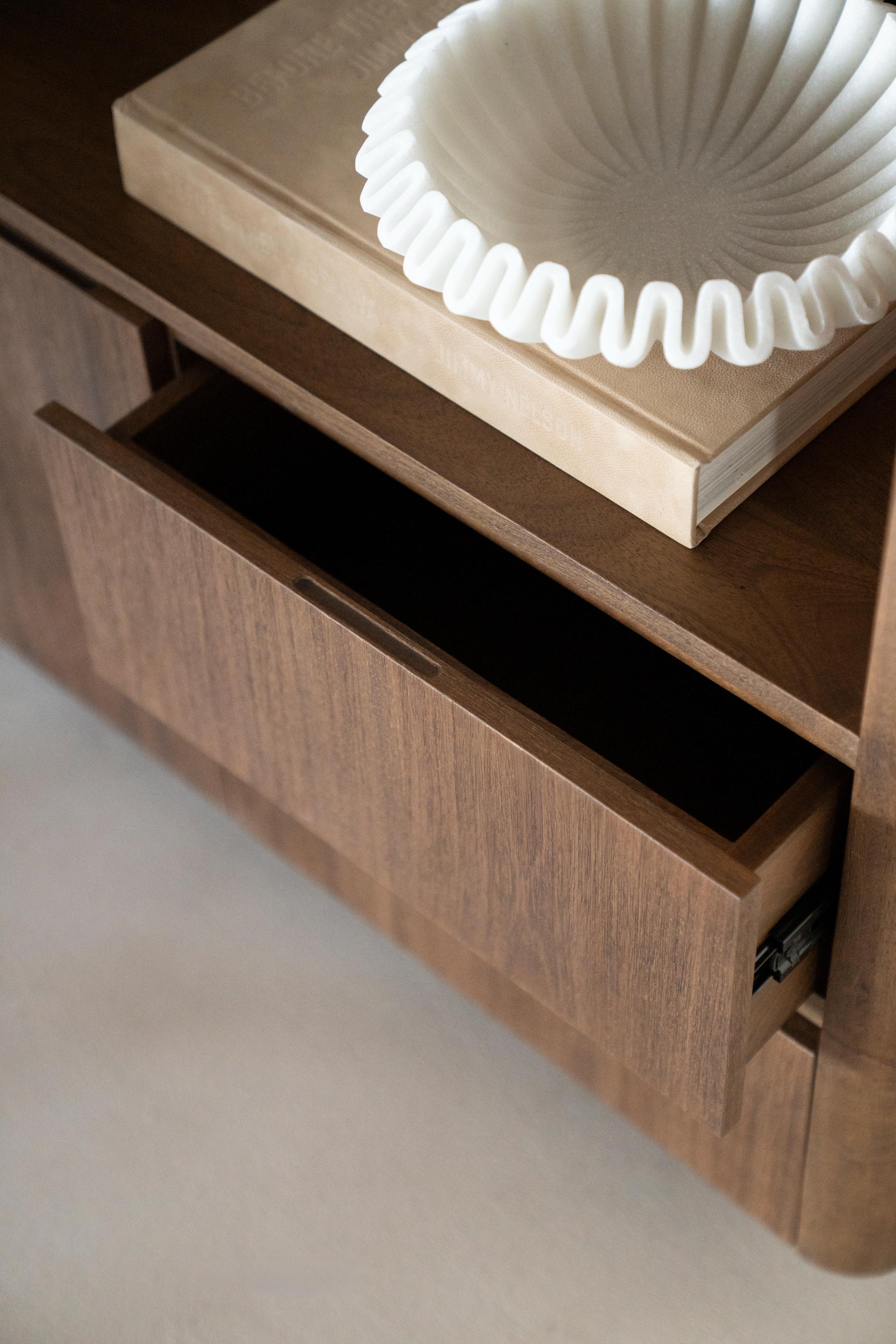 EDWARD shelf mango wood