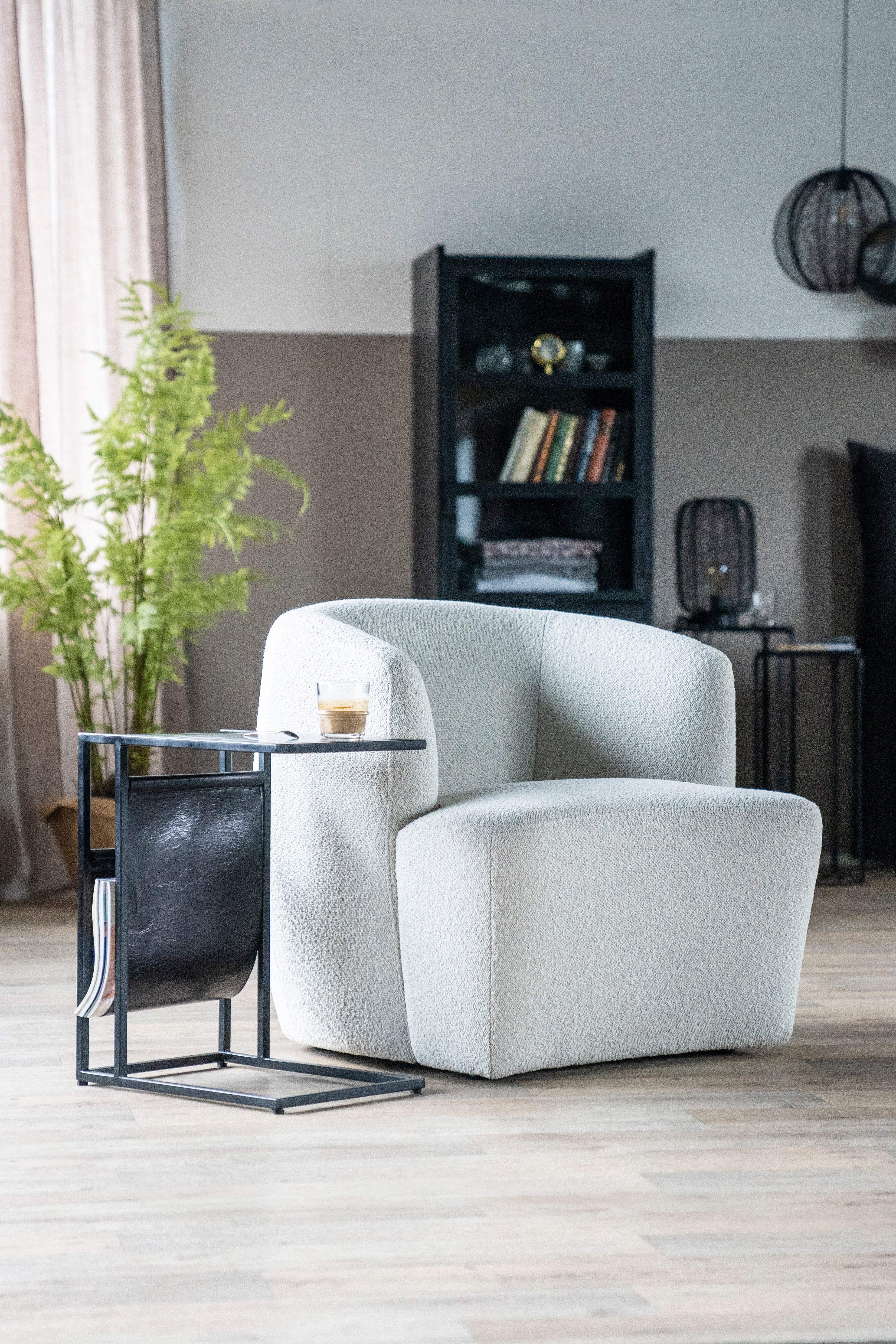 CHARLOTTE armchair light beige