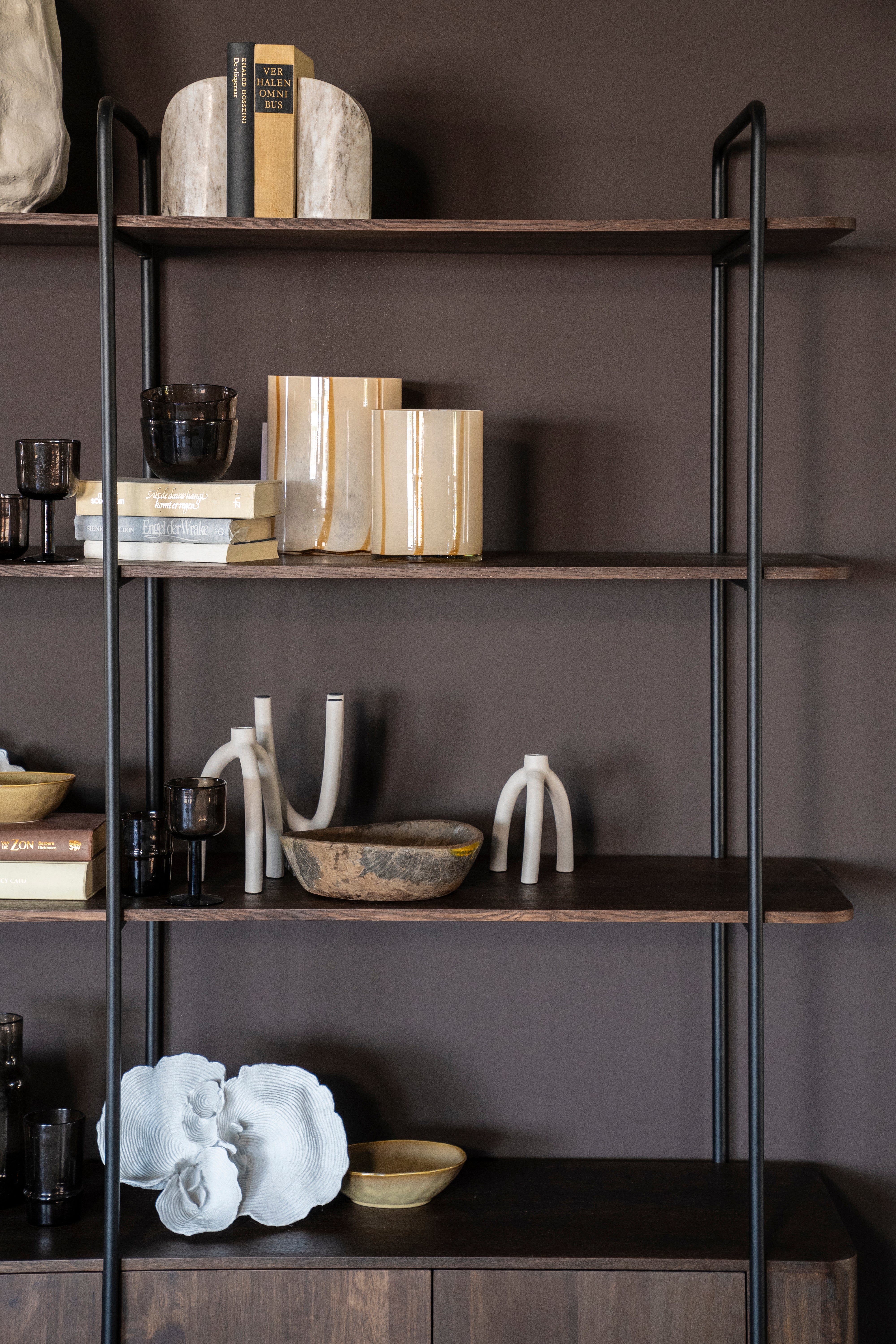 JAMES Shelf mango wood