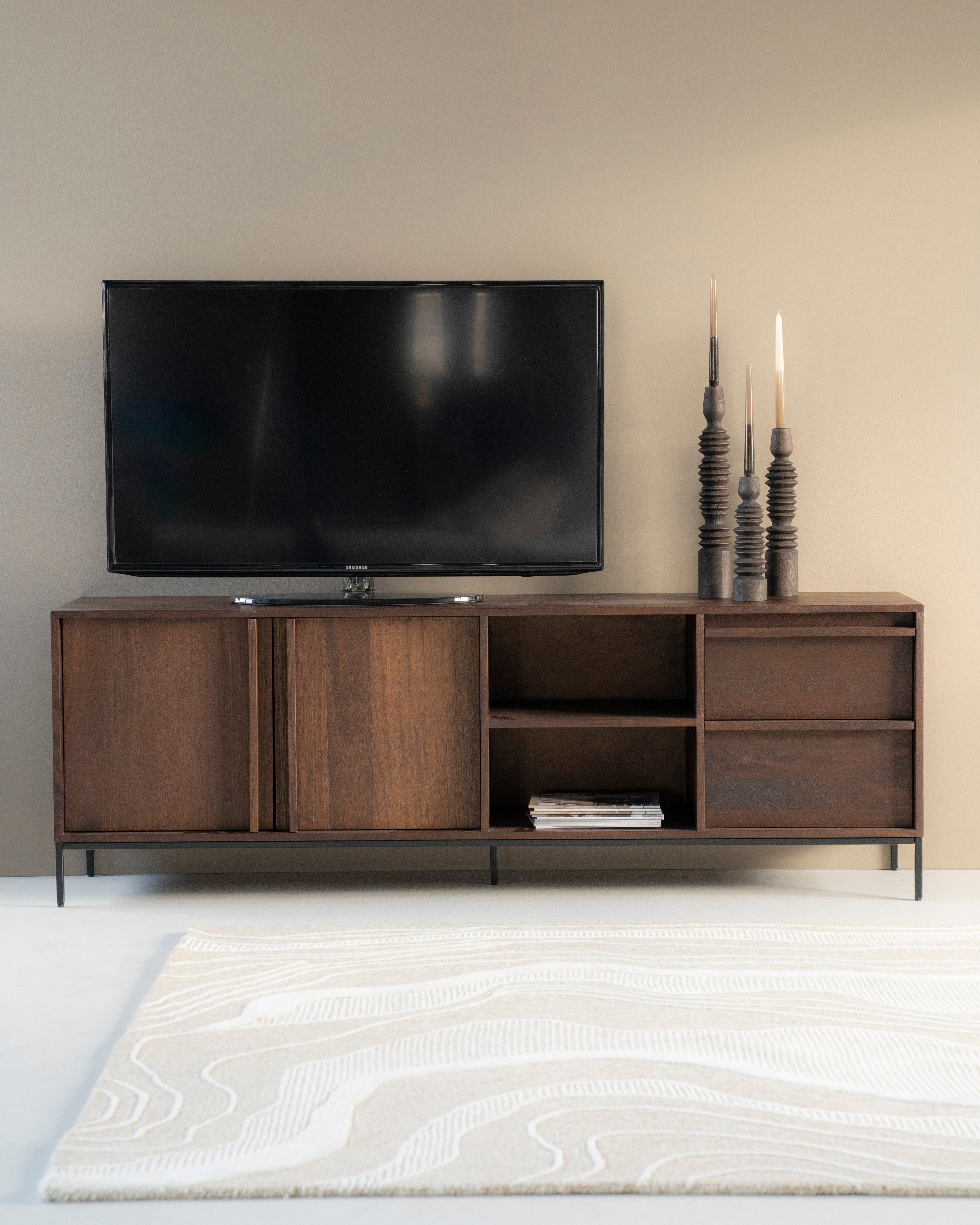JIMMY TV cabinet mango wood