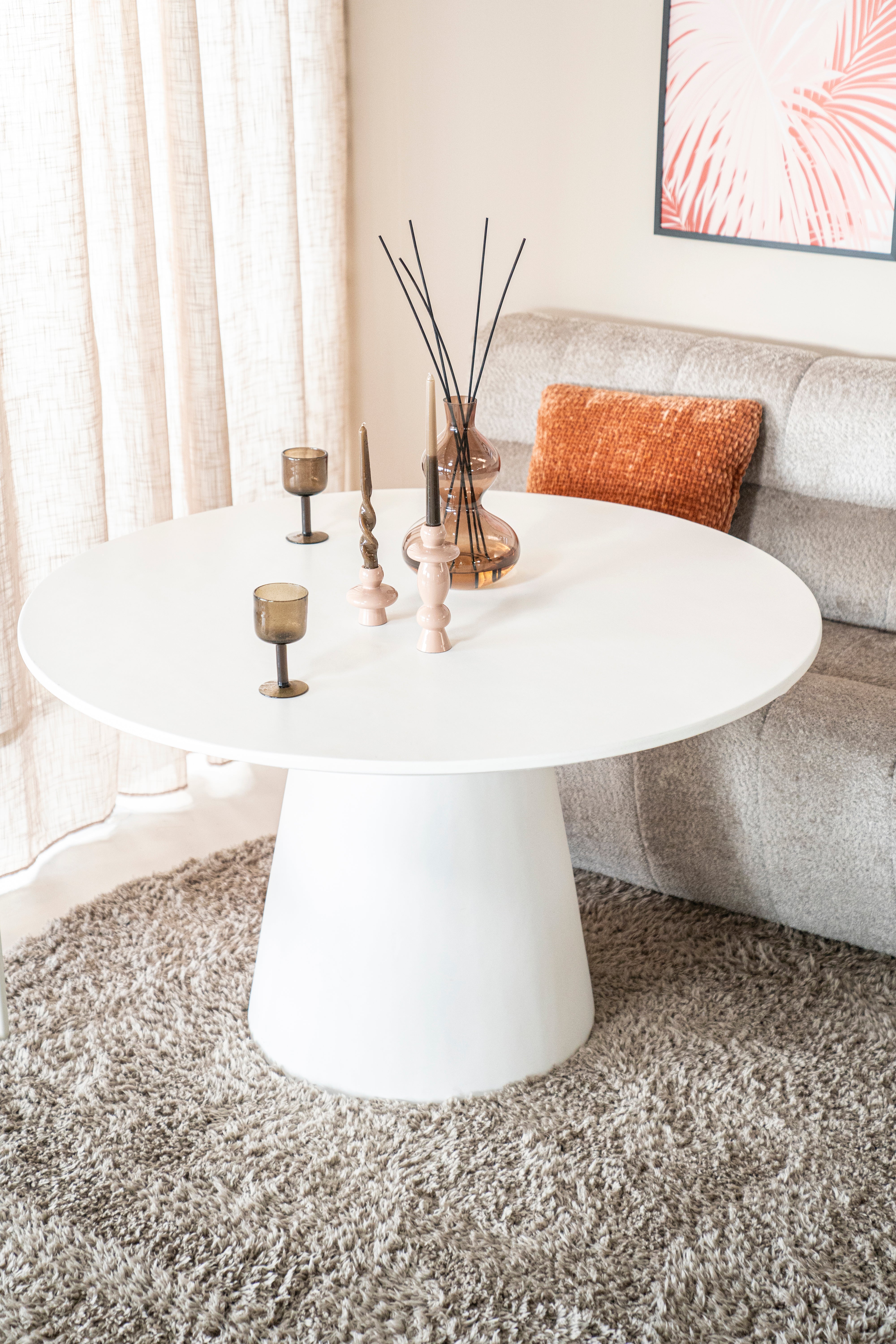 Runder Tisch ELIN weiß