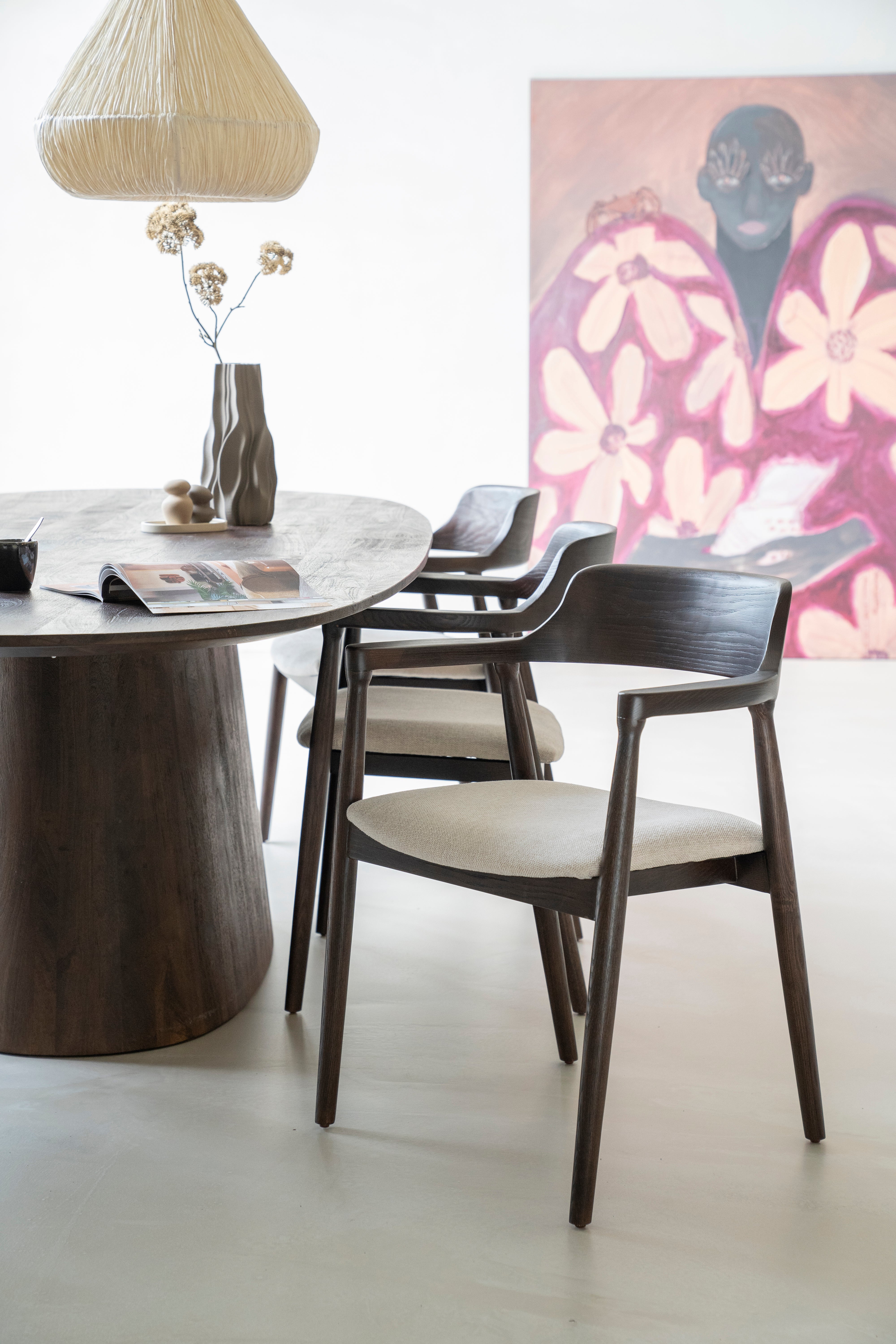 YORICK Chair Dark Ash Wood