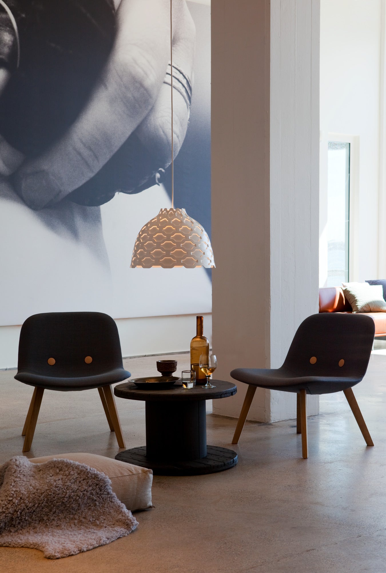 Pendelleuchte LC SHUTTERS weiß