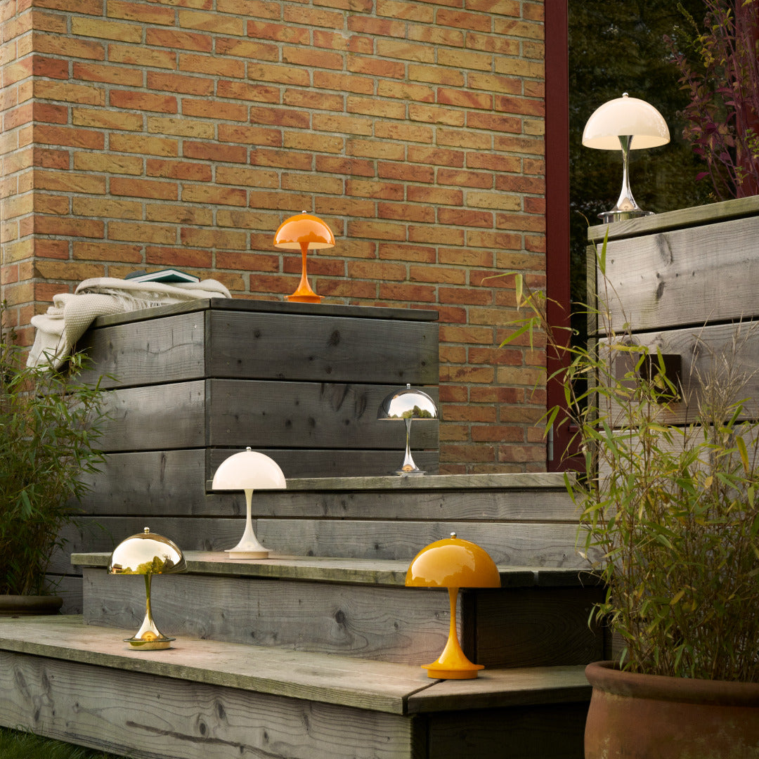 Lampa przenośna PANTHELLA 160 chromowany