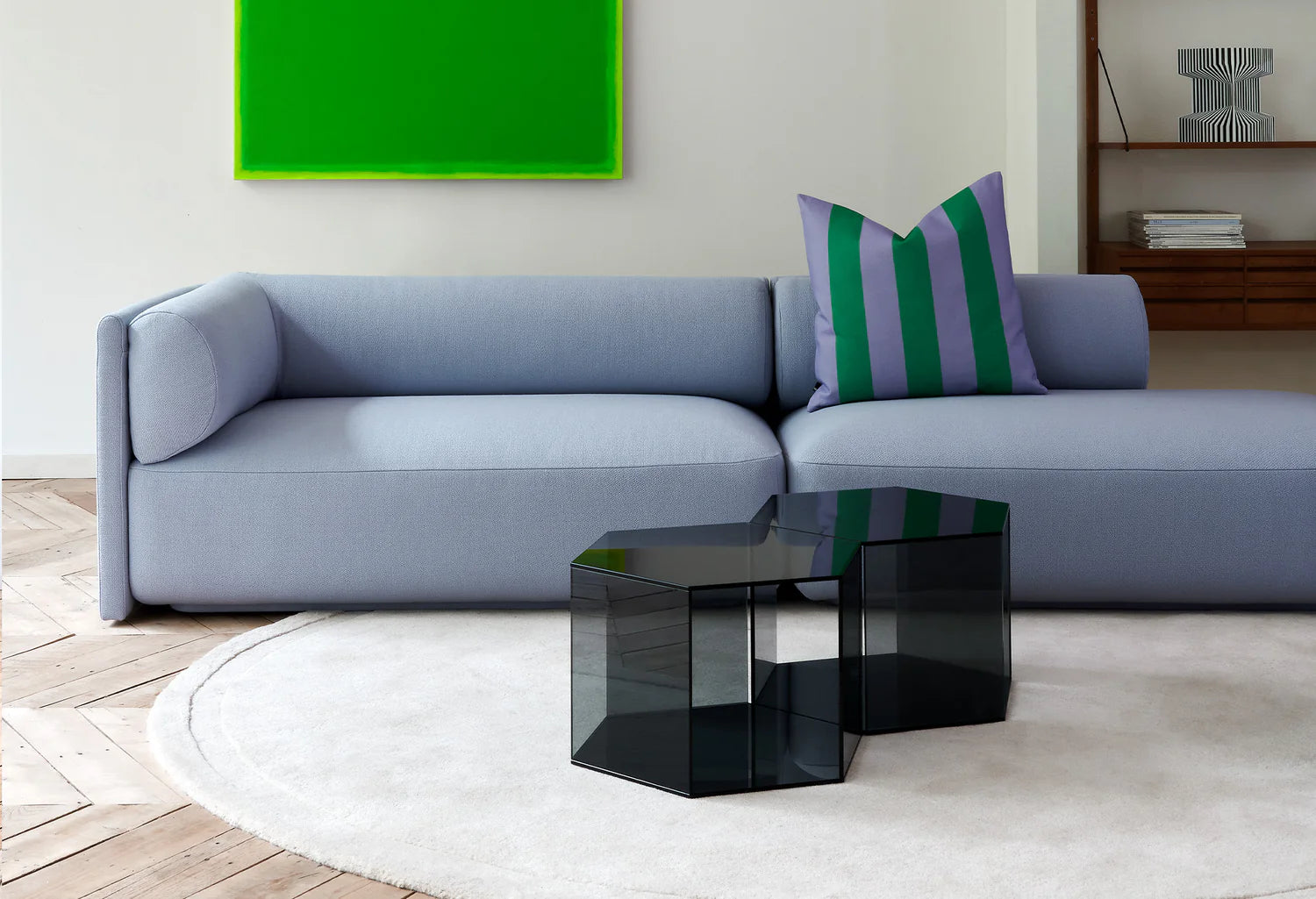 NEO Green Oval Rug