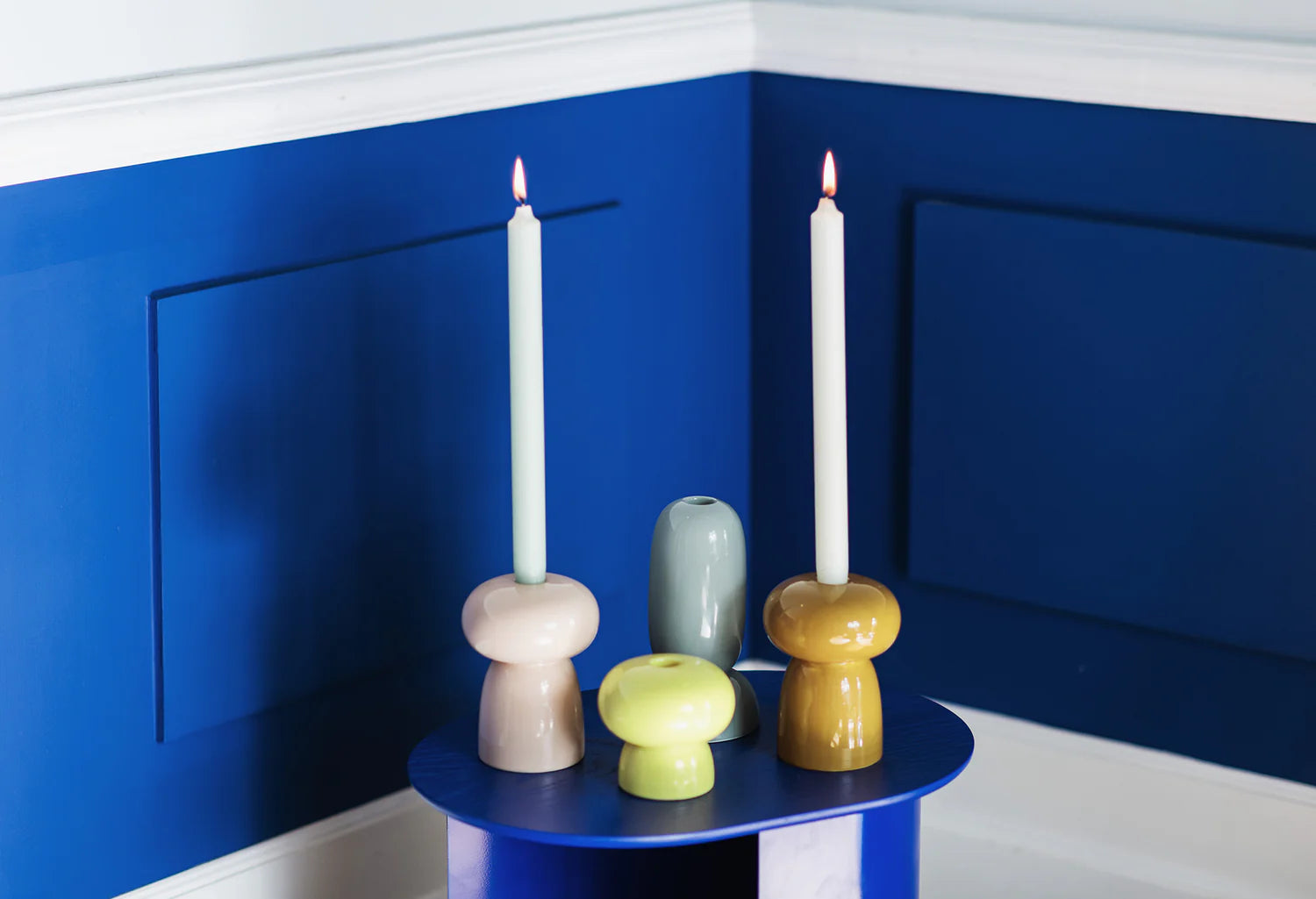 Kerzenhalter KOBUS orange