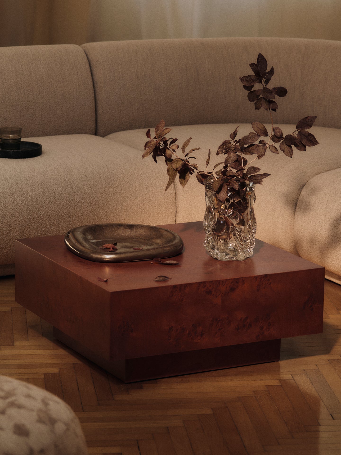 BELLURE brown bowl