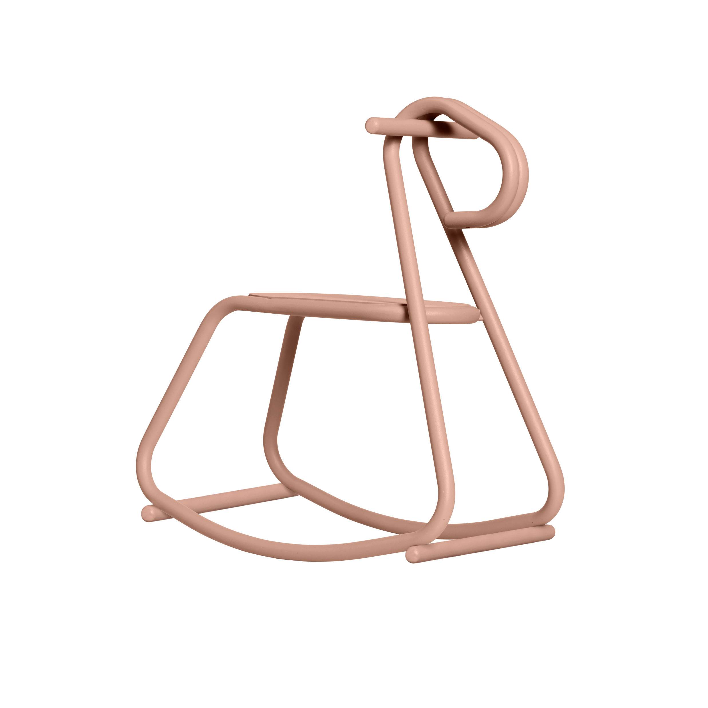 Wippstuhl für Kinder LUSSI rosa