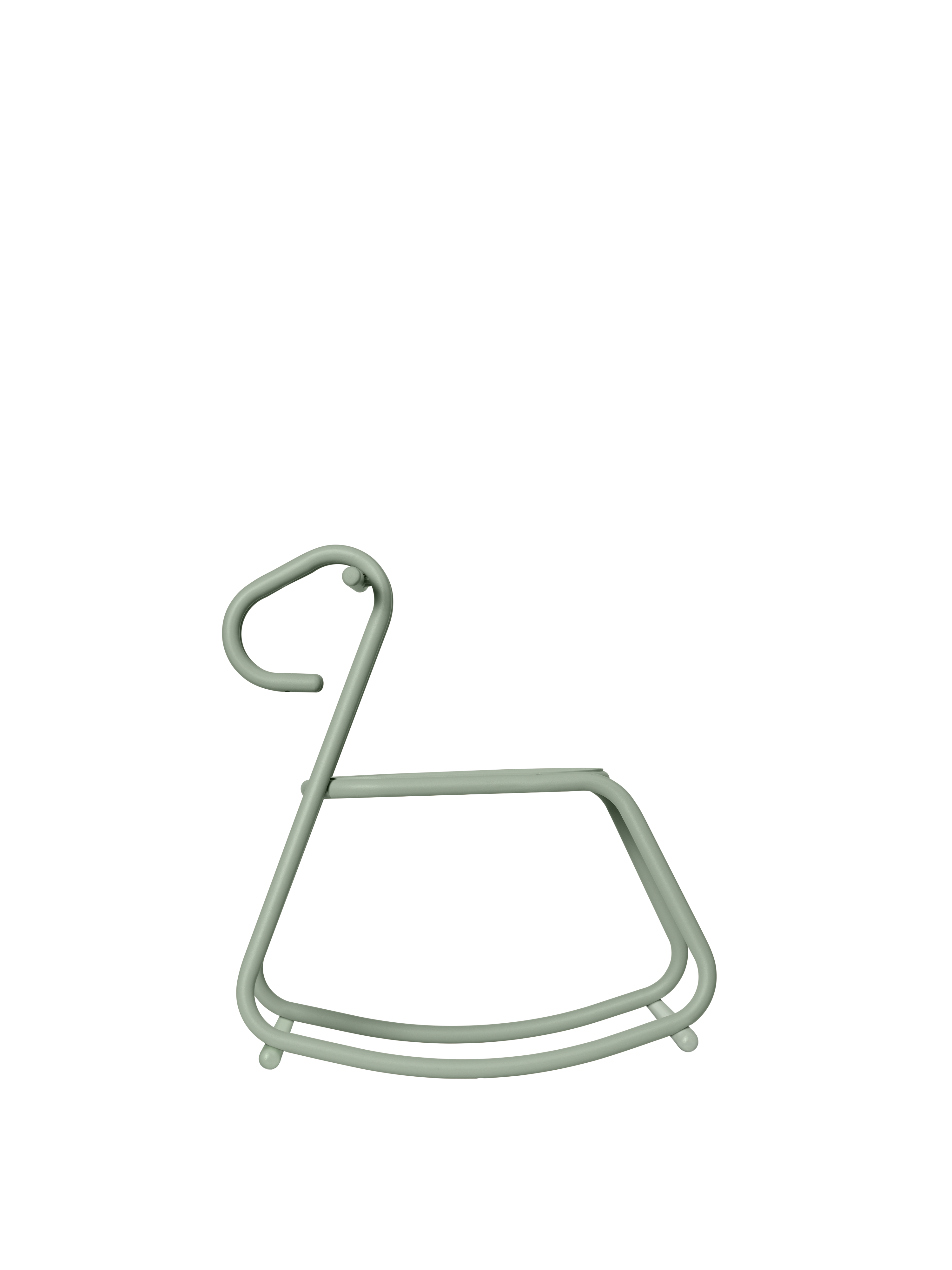 LUSSI green rocking horse for children