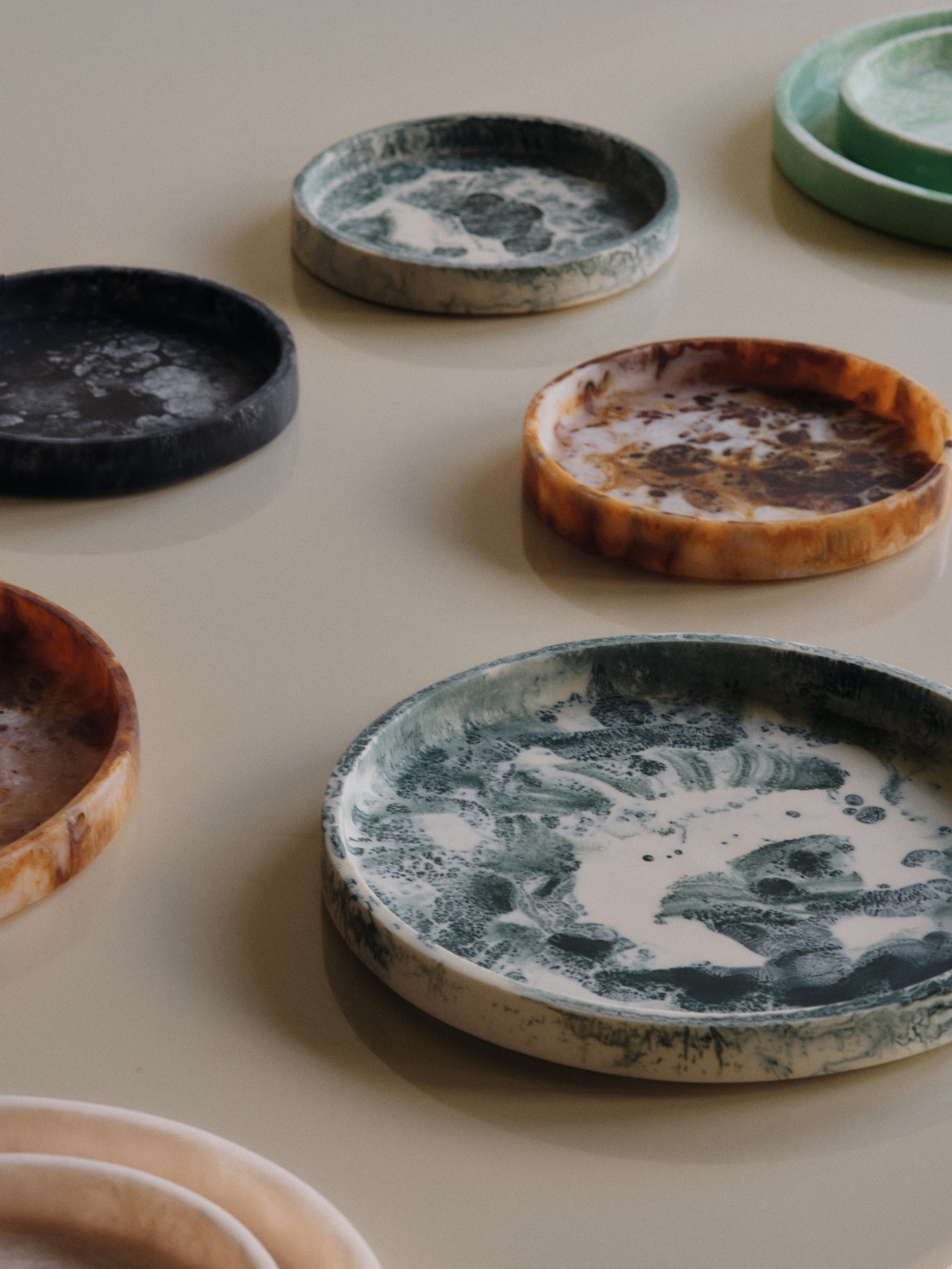 MIST TRAY green