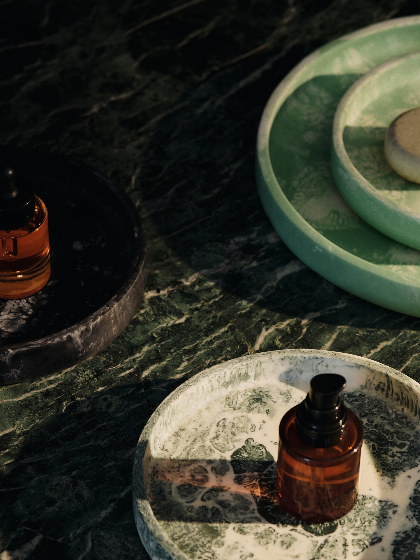 MIST TRAY green