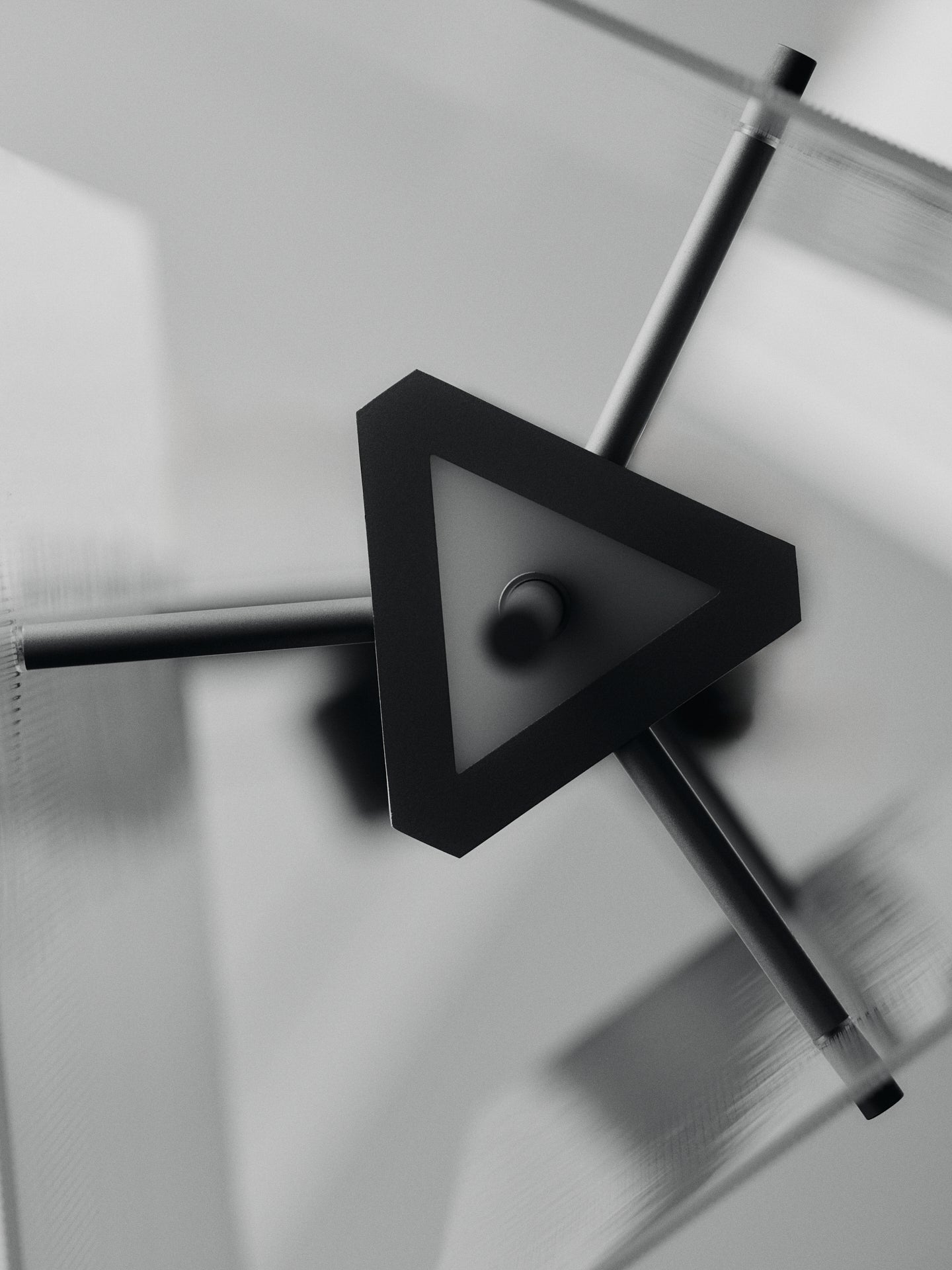 Pendant lamp OESTE ribbed glass