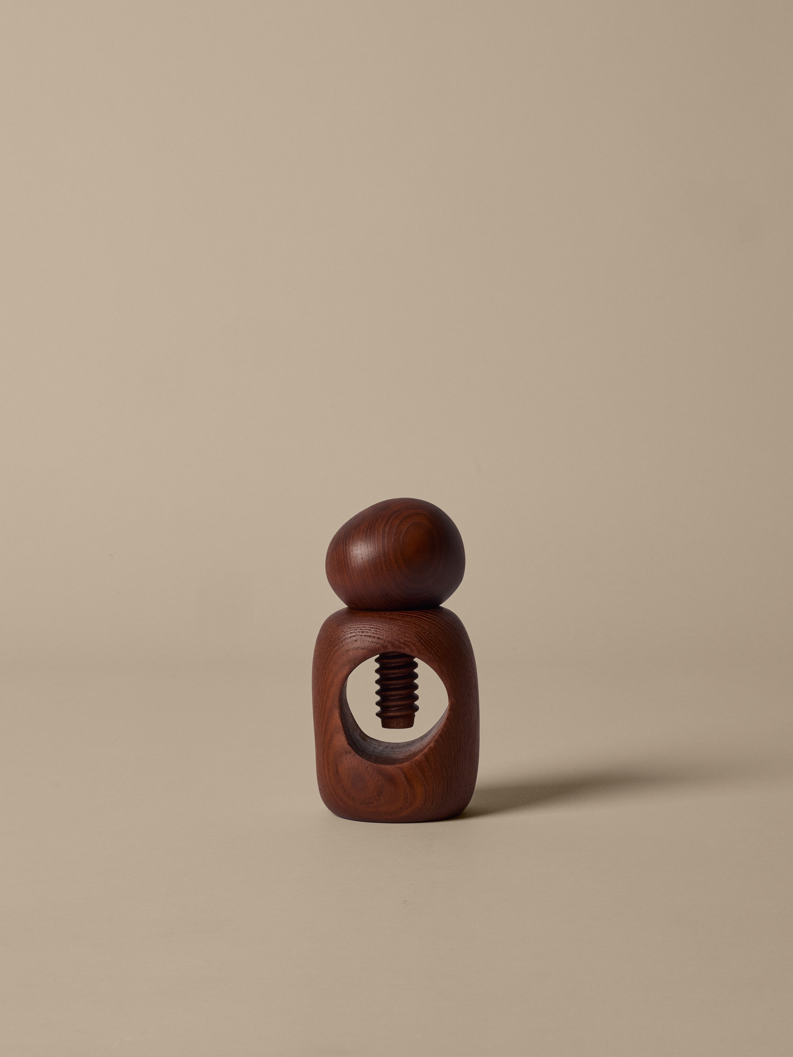 CAIRN Nutcracker dark oak wood