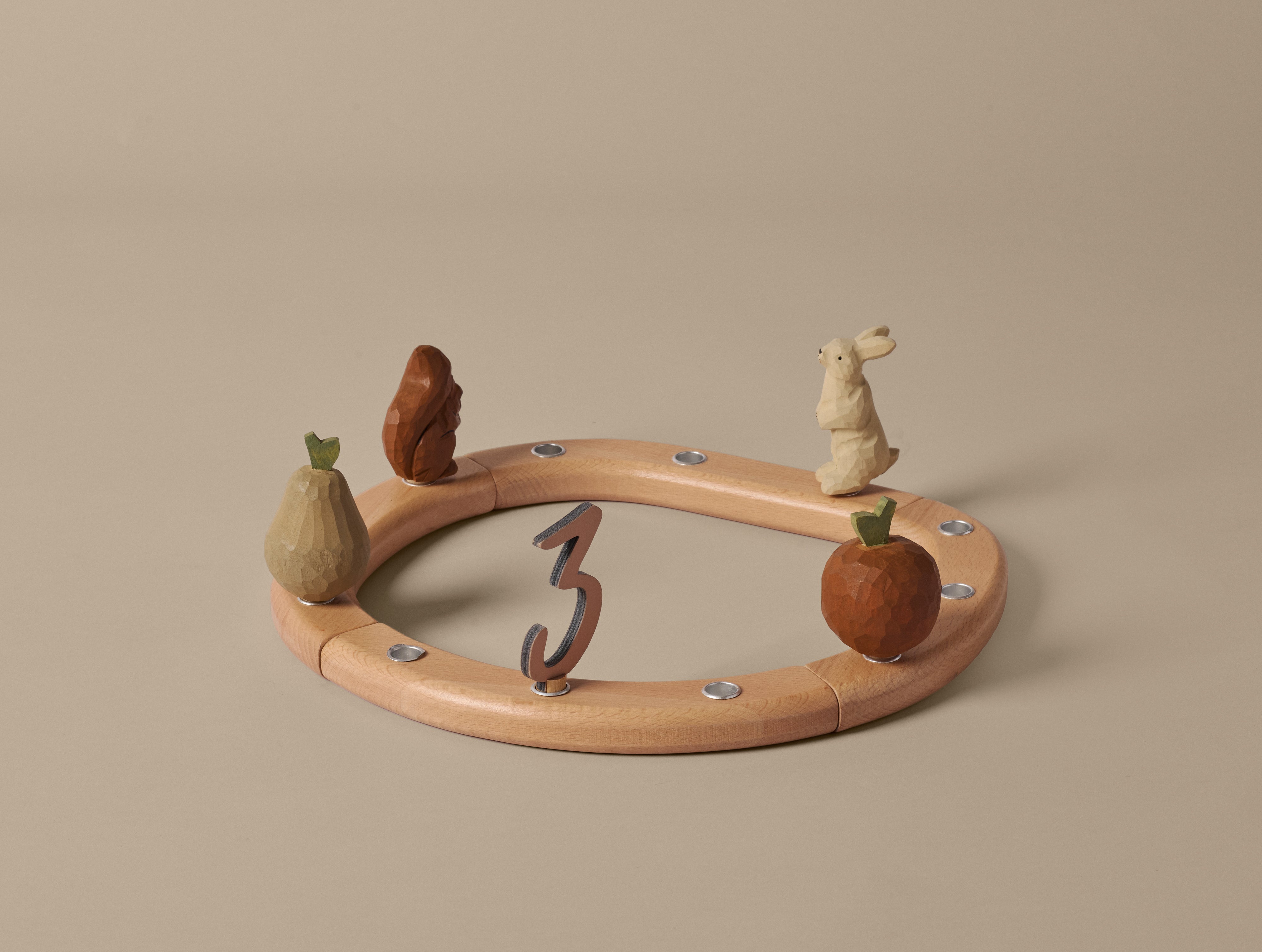 Kerzenhalter LOOPI rosa