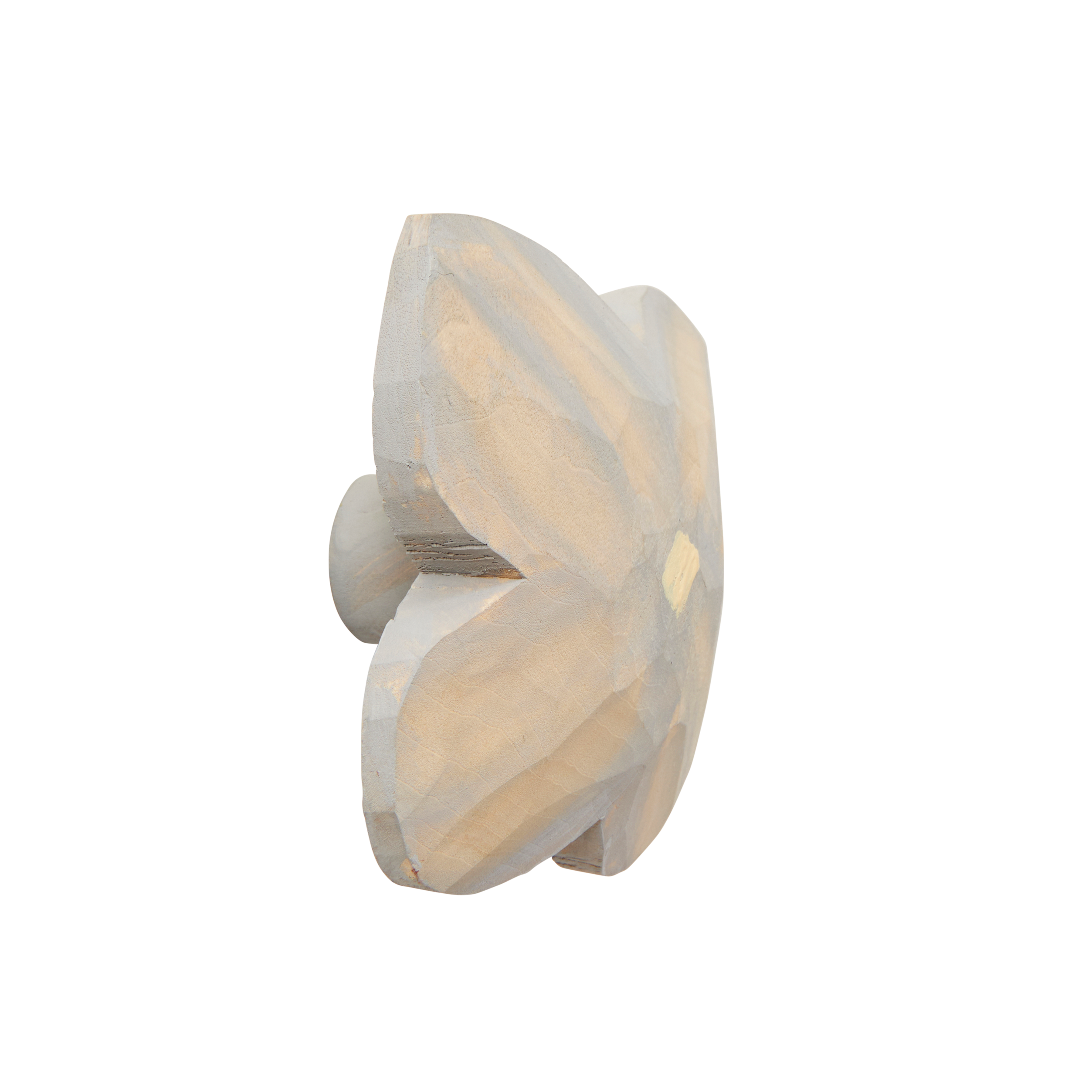 Garderobe POESIE grau mit Gelb