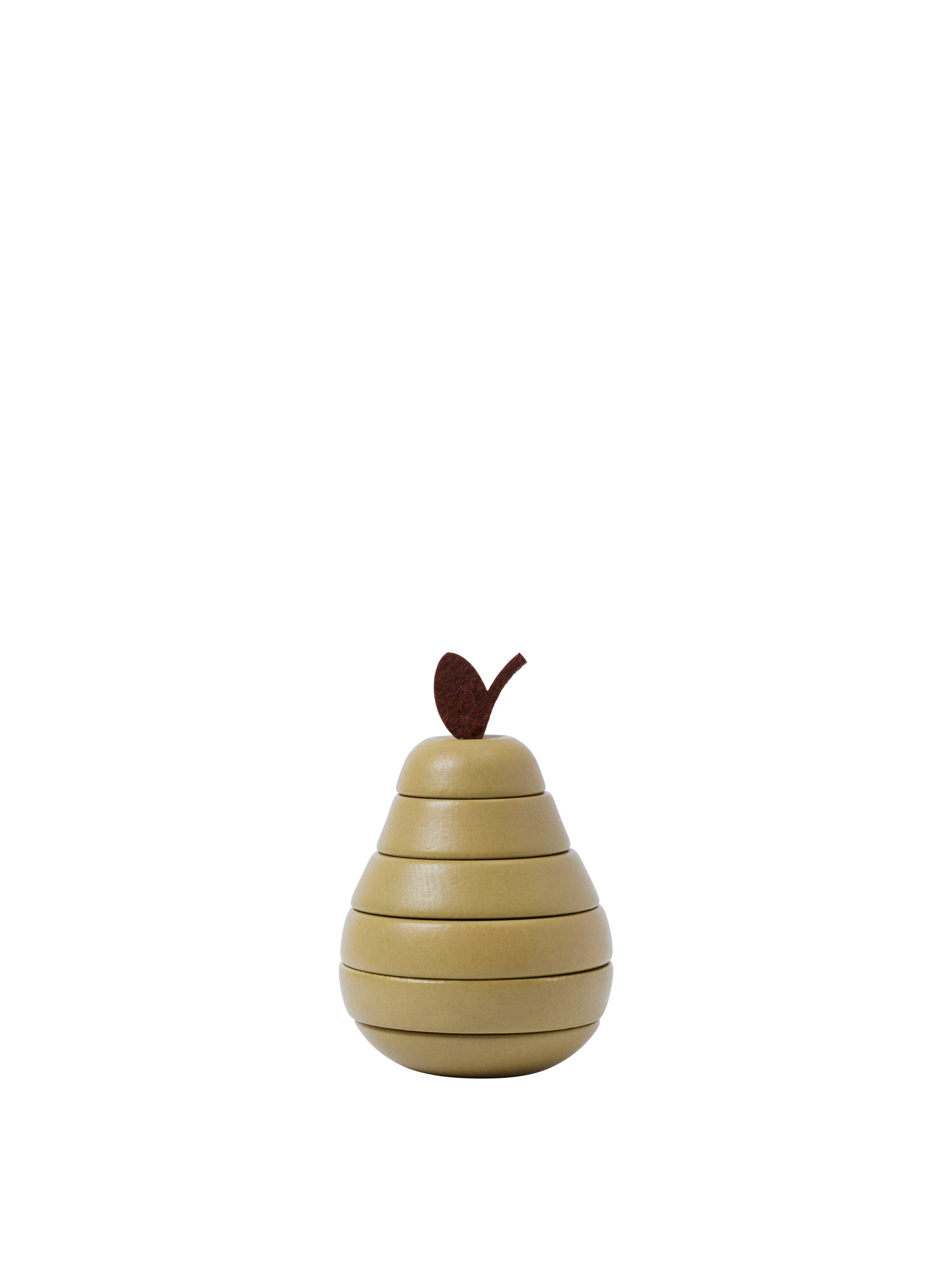 Spielzeugset für Kinder STACKING APPLE AND PEAR aus Buchenholz