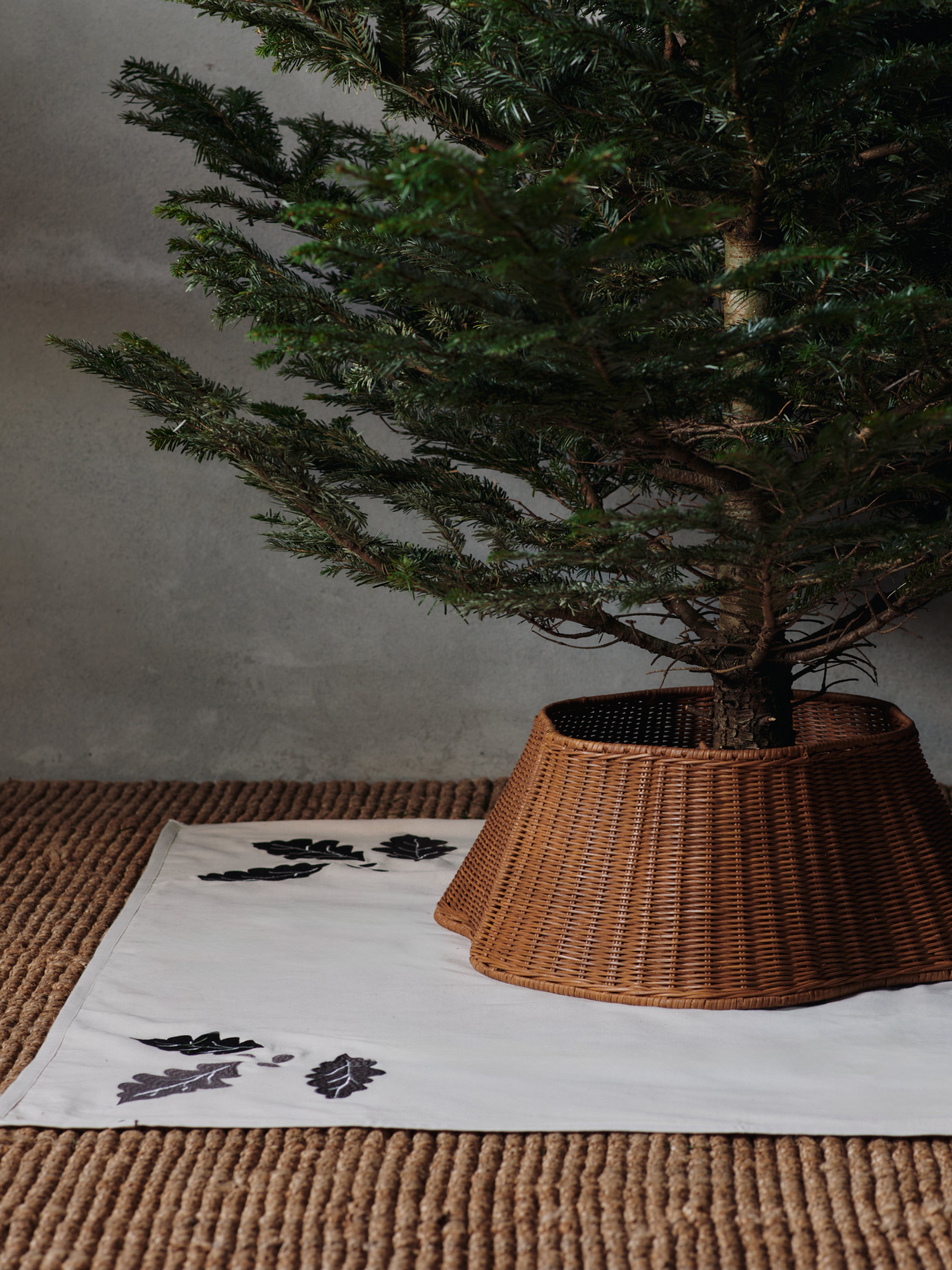 Dywanik świąteczny OAK CHRISTMAS TREE BLANKET bawełna