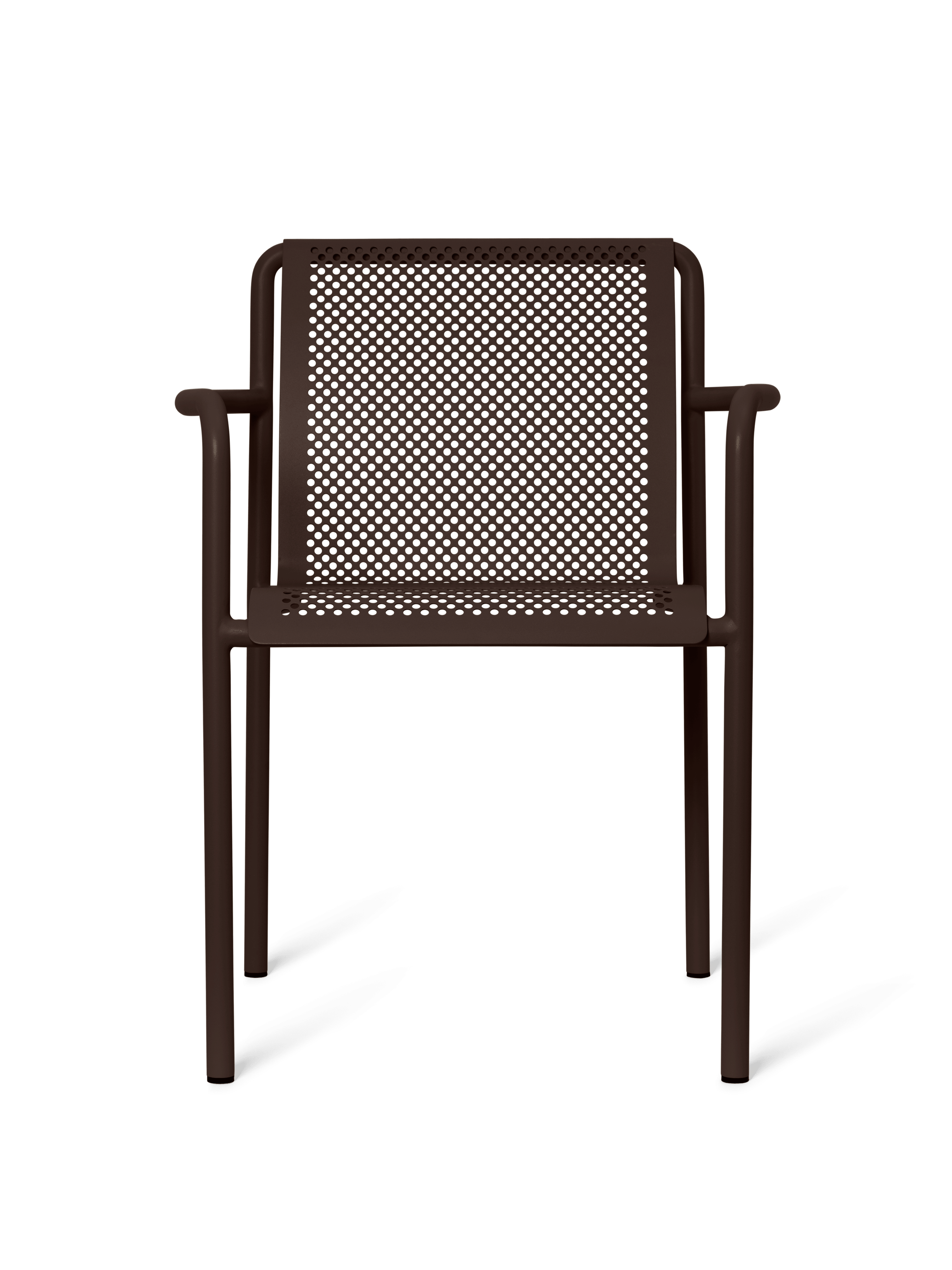 Sessel mit Armlehnen DAPPLE dunkle Schokolade