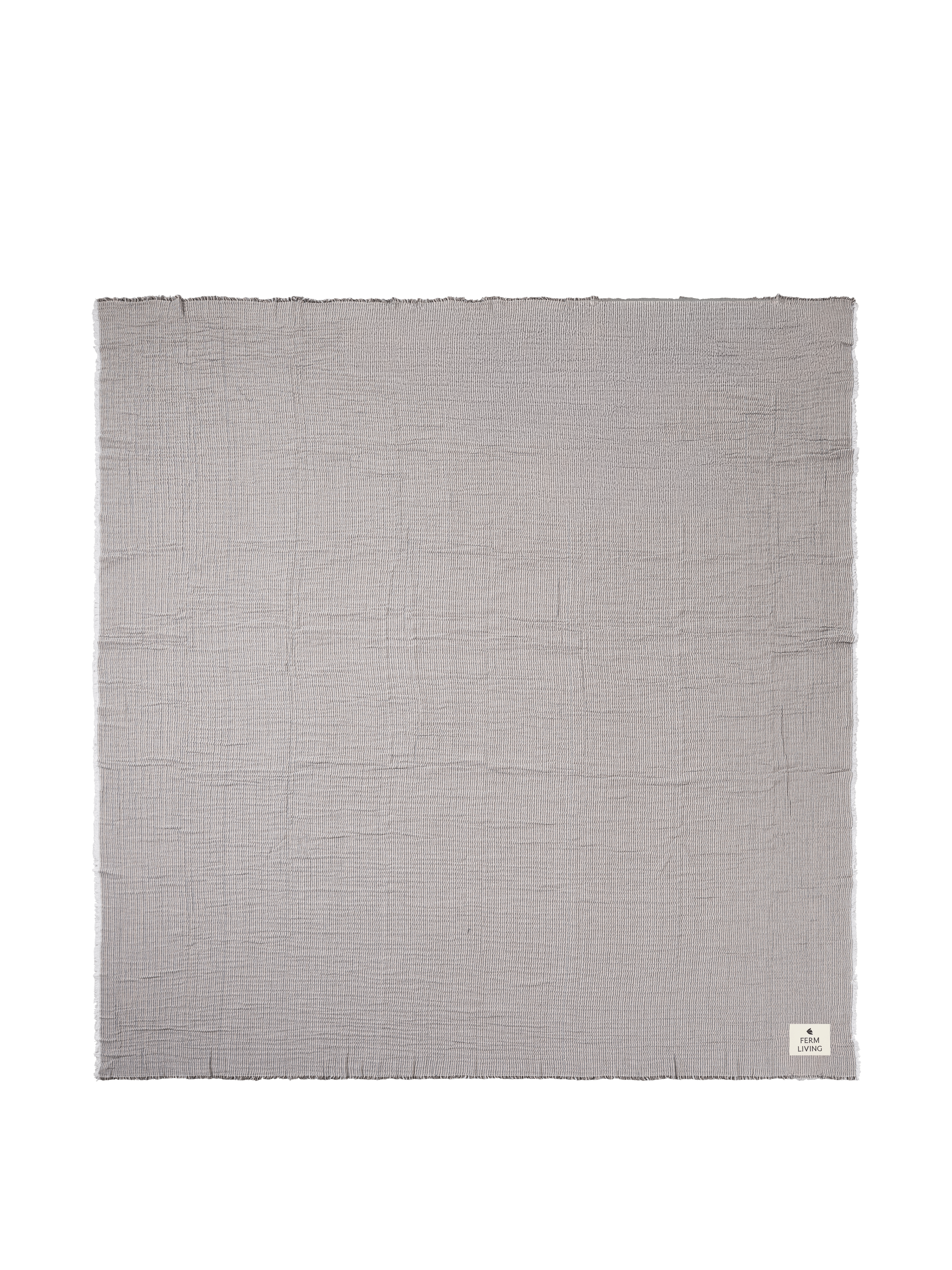 Tagesdecke FINO hellblau mit sandfarbenem