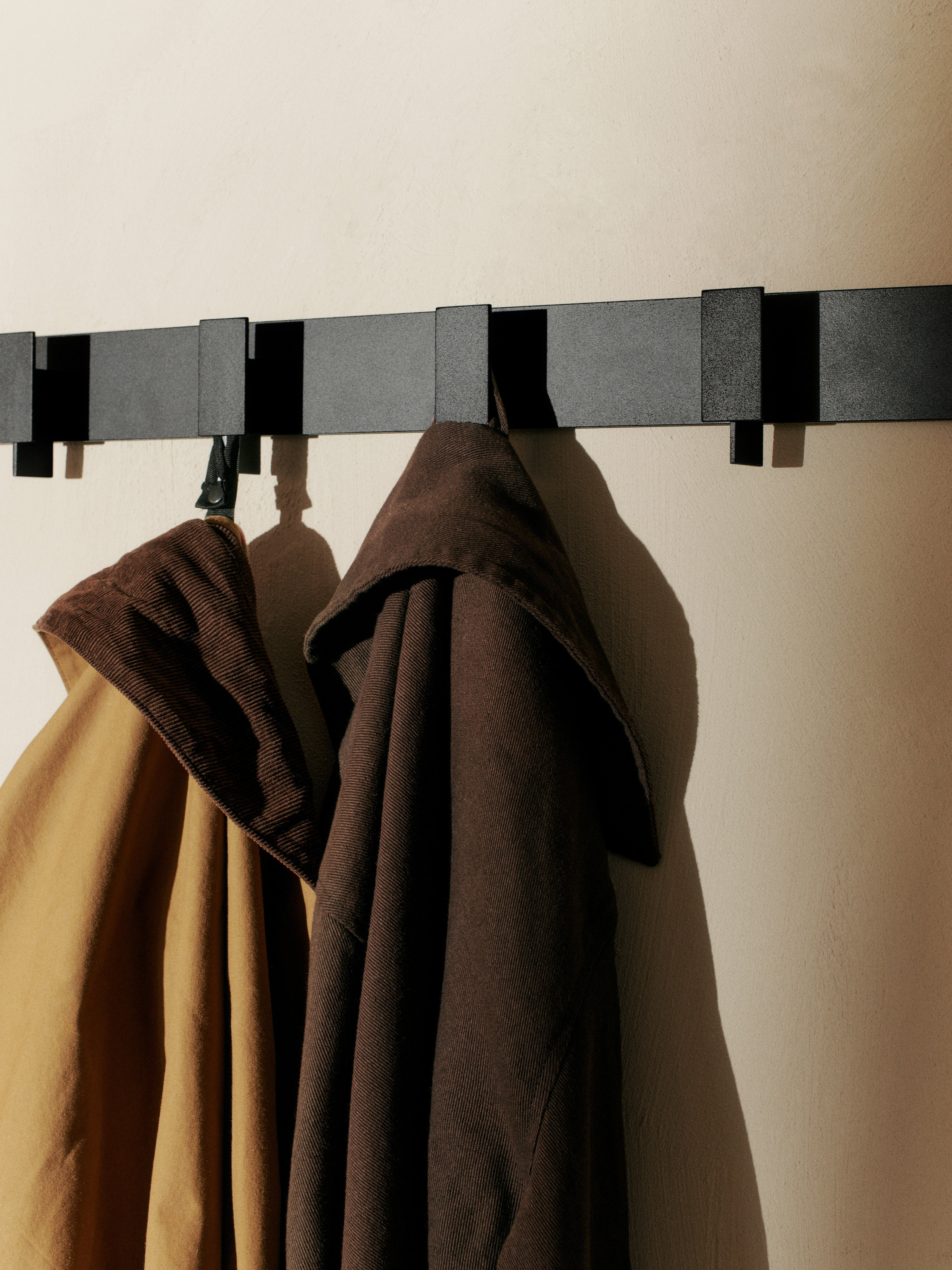 Wandgarderobe LAGER schwarz