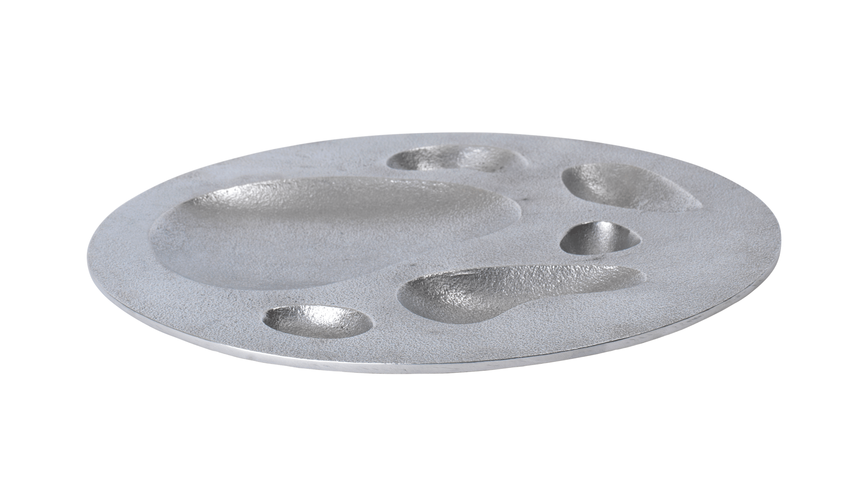 Dekorativer Teller NICHE PIECE Aluminium