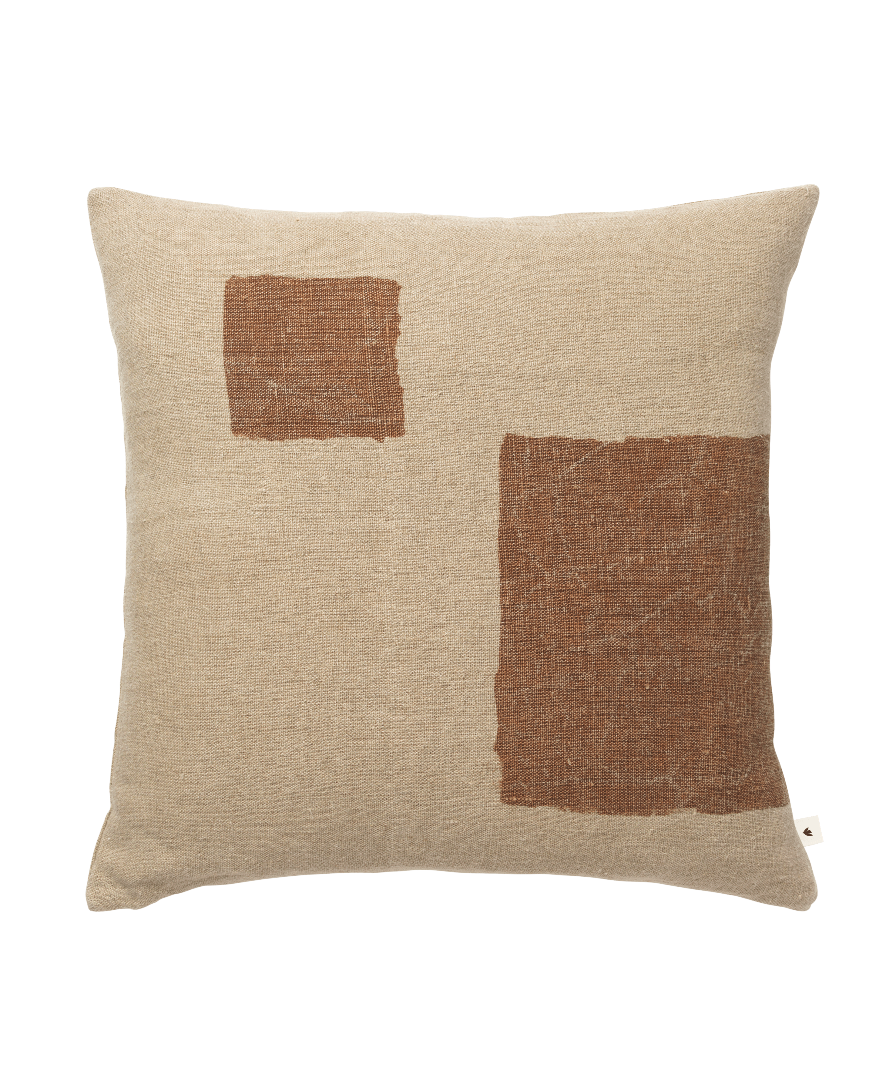Dekokissen OLEO beige mit braun