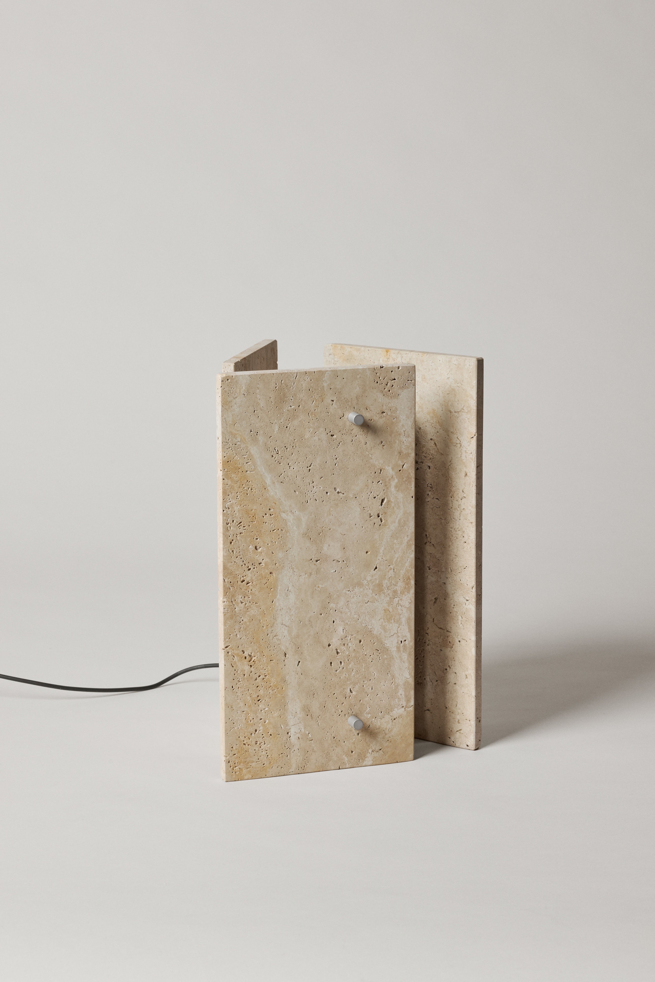OESTE travertine table lamp