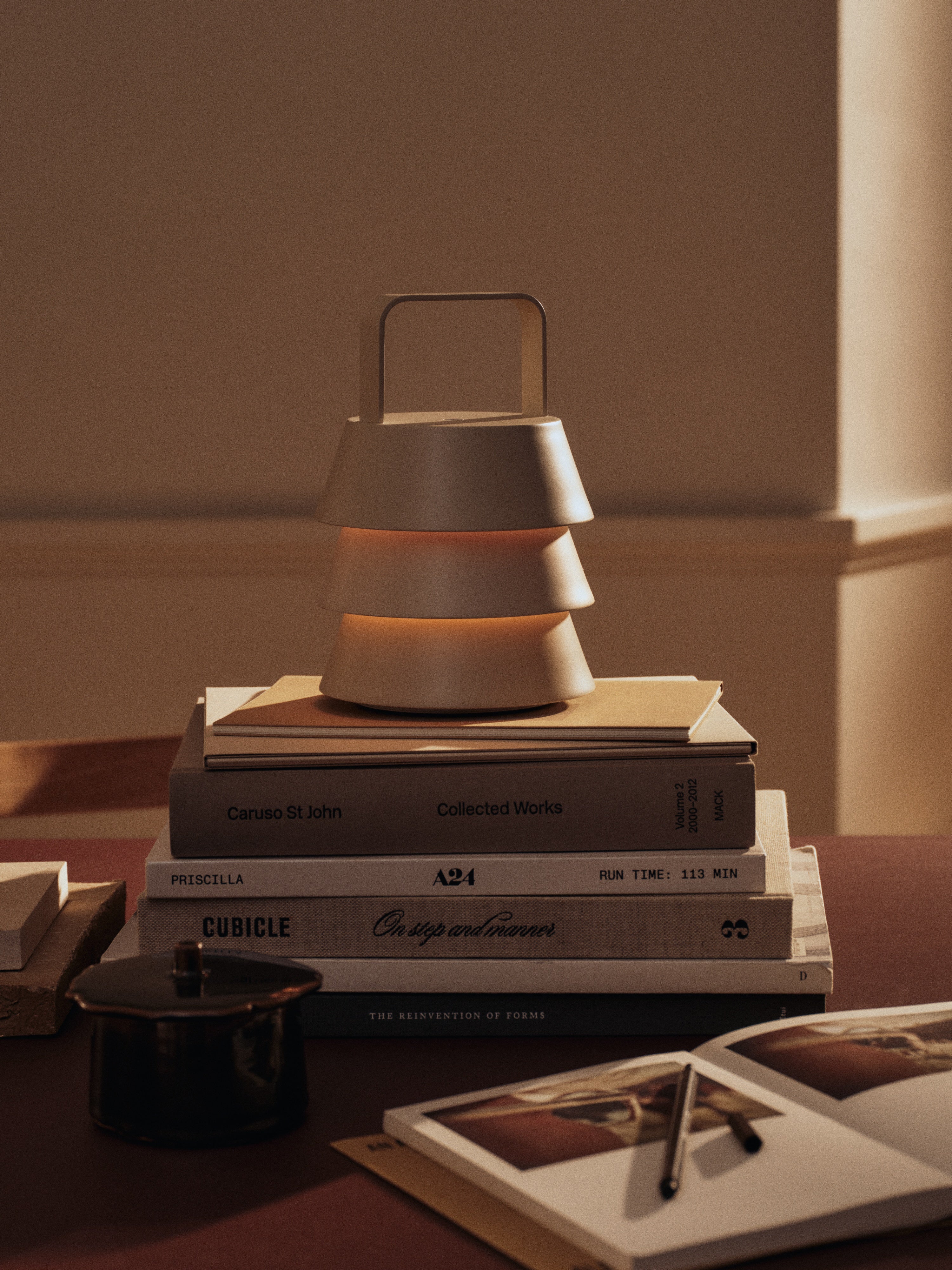 Portable Lamp LUVER Beige