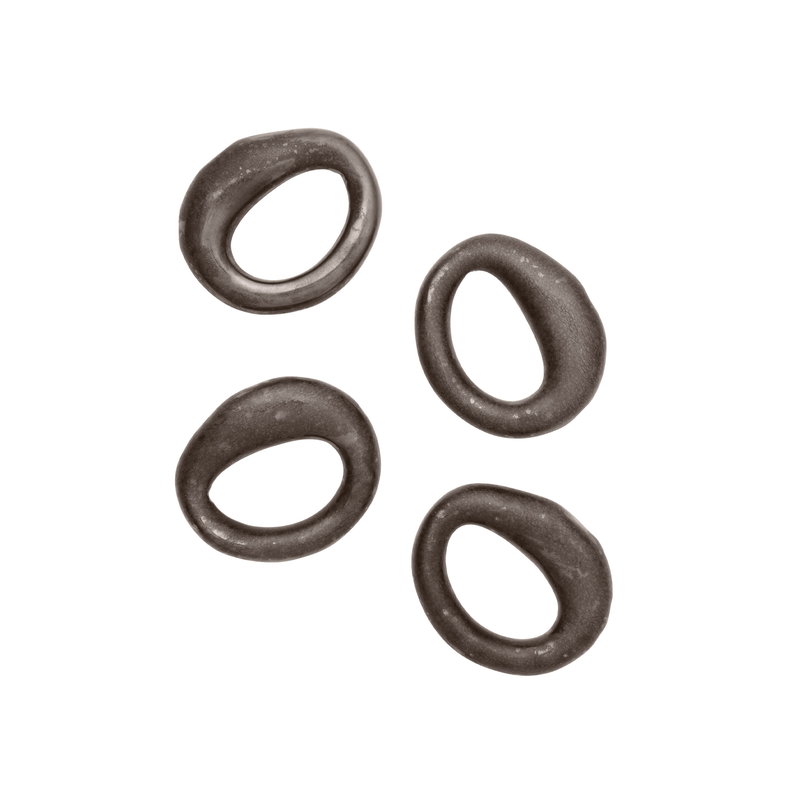 ORRITH Brown Napkin Ring Set