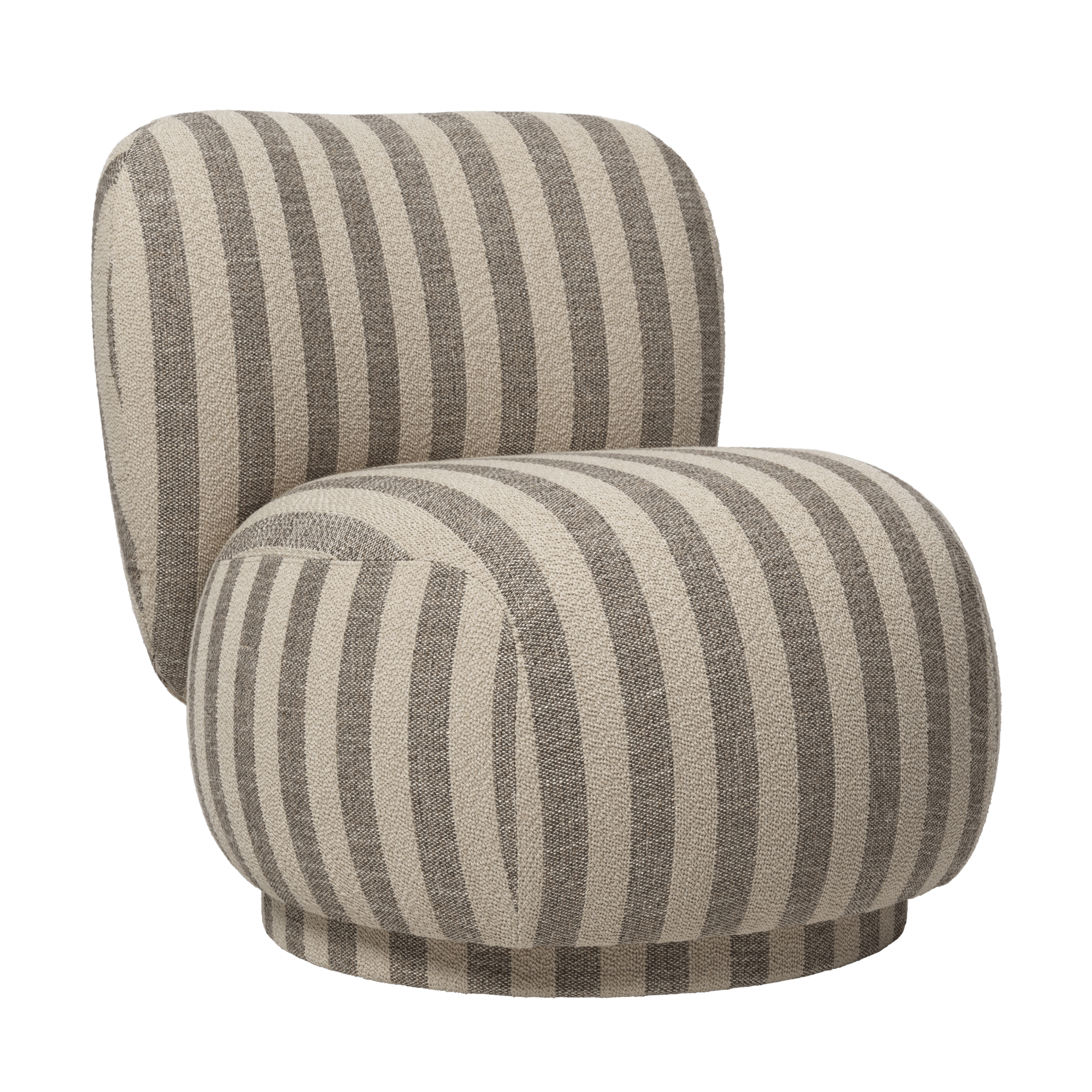 RICO PICCOLO LOUNGE Armchair Louisiana Sand with Broken White