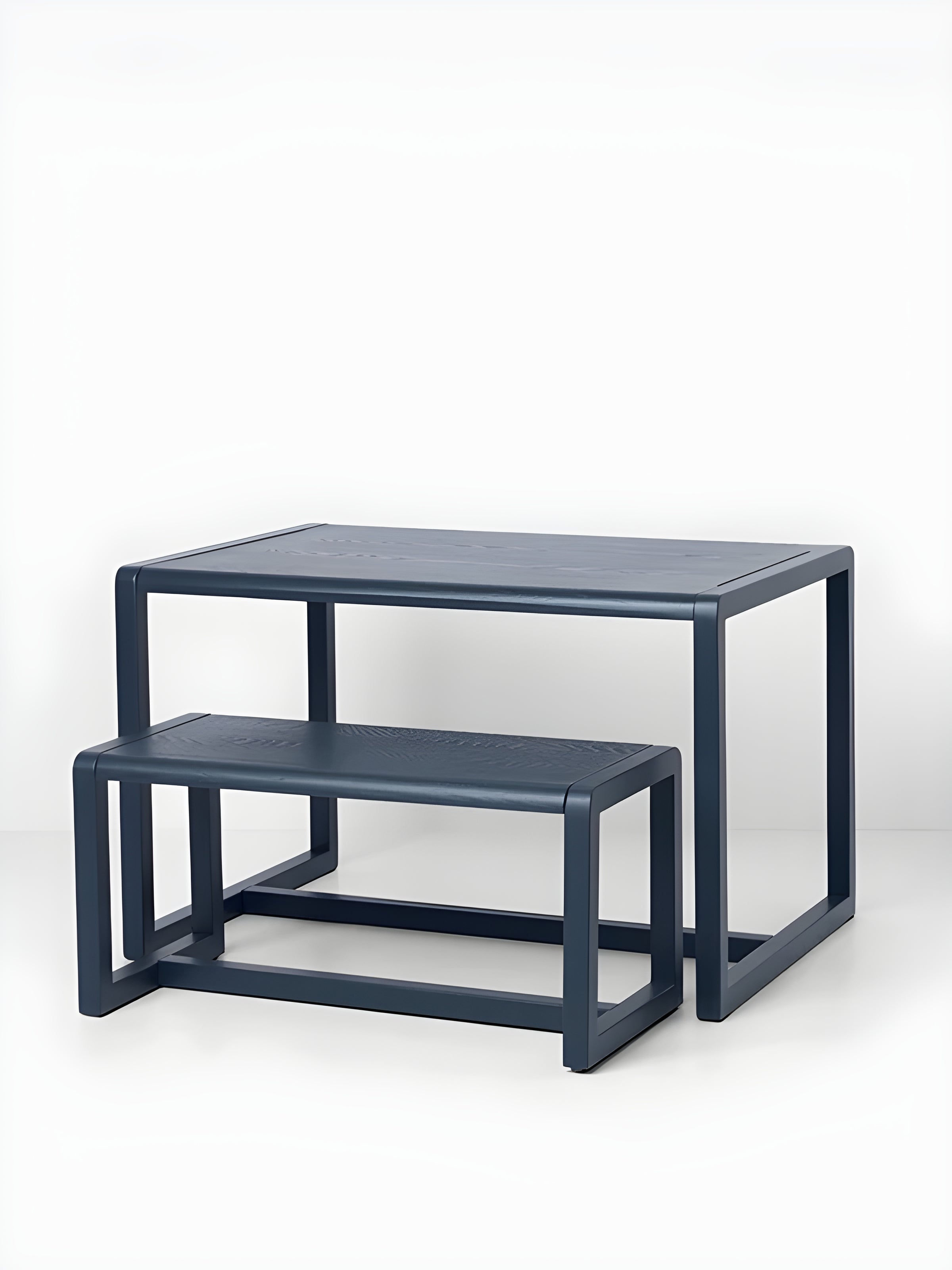 LITTLE ARCHITECT children's bench dark blue