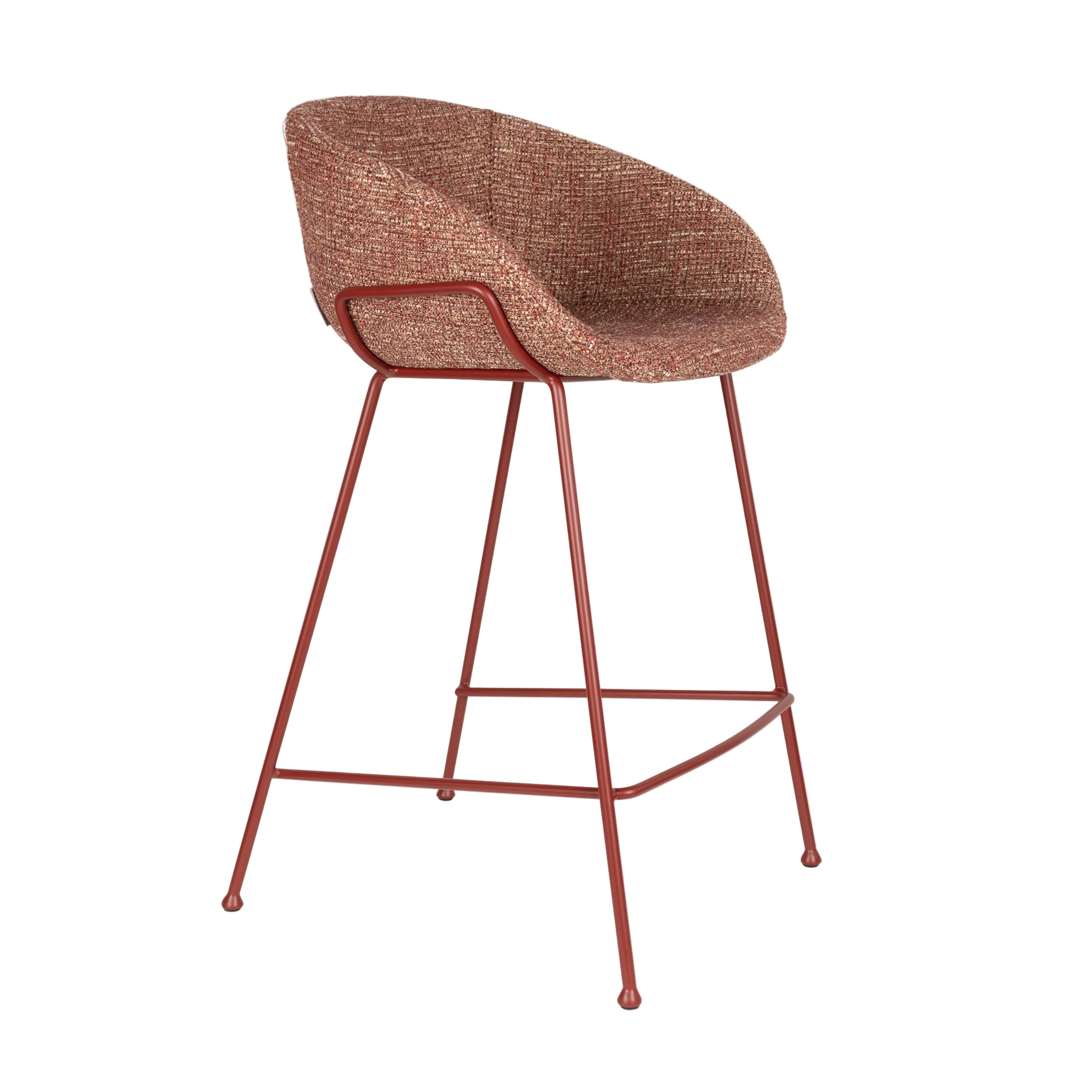 FESTON Burgundy Stool