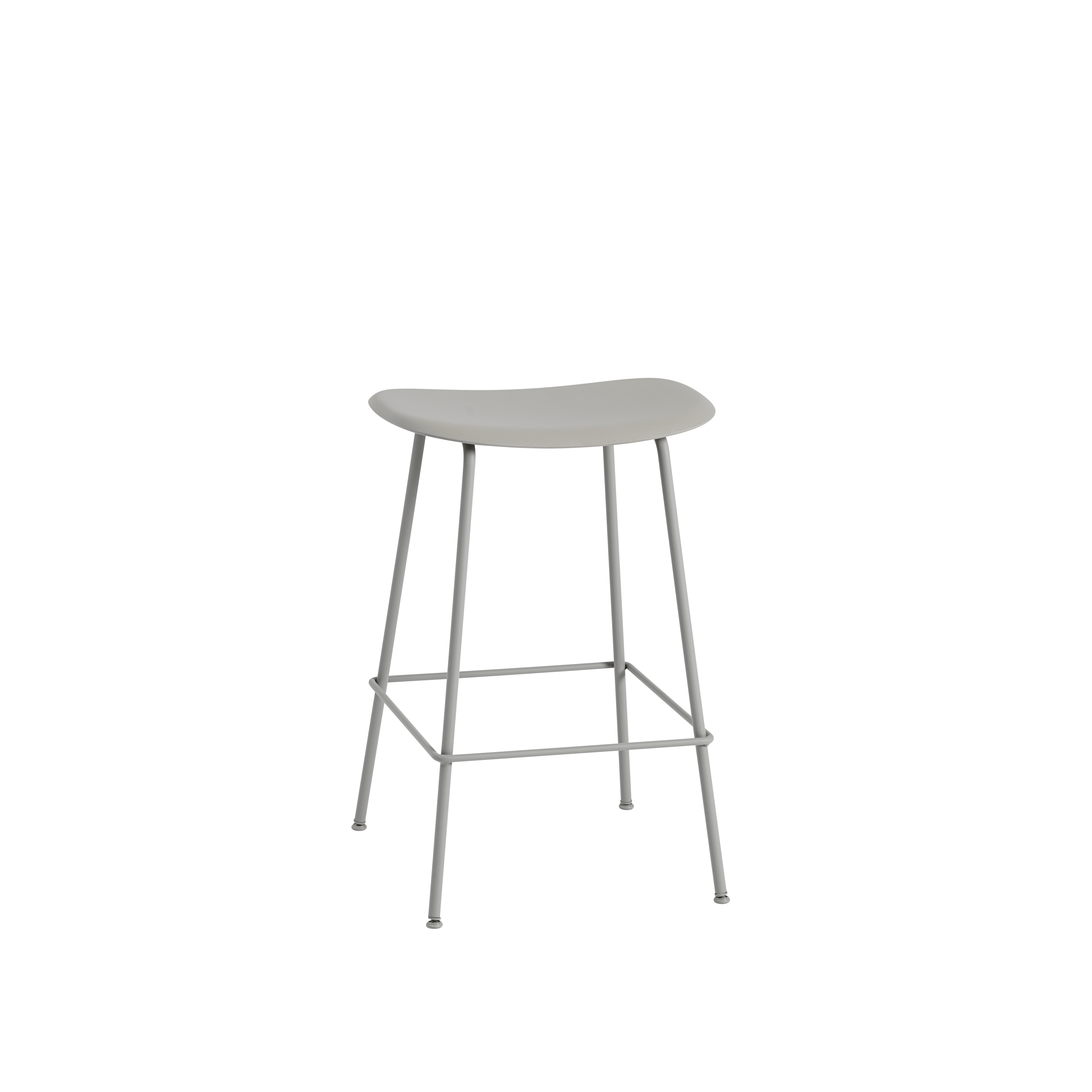 Customized FIBER Stool with Steel Base
