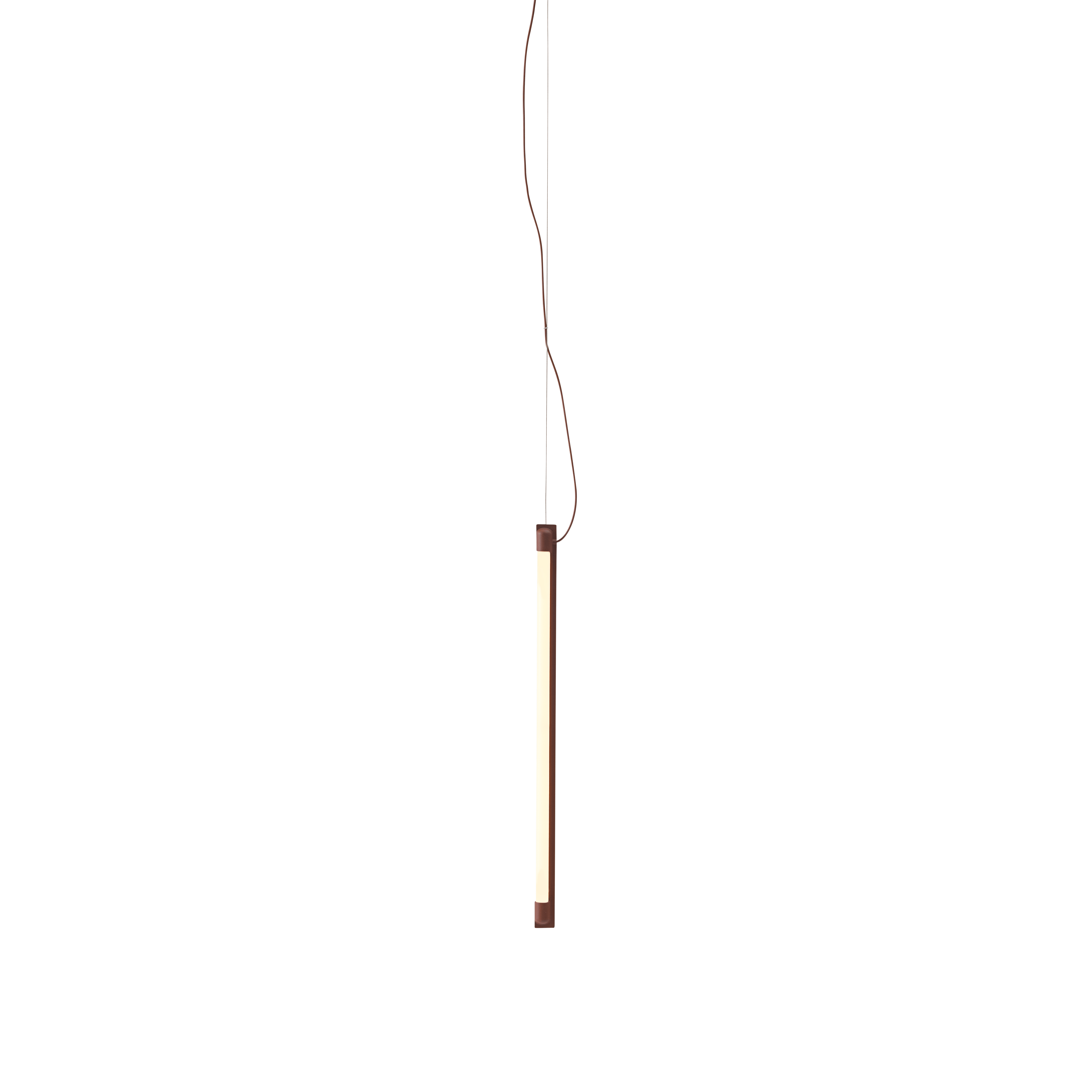 Hanging lamp FINE burgundy